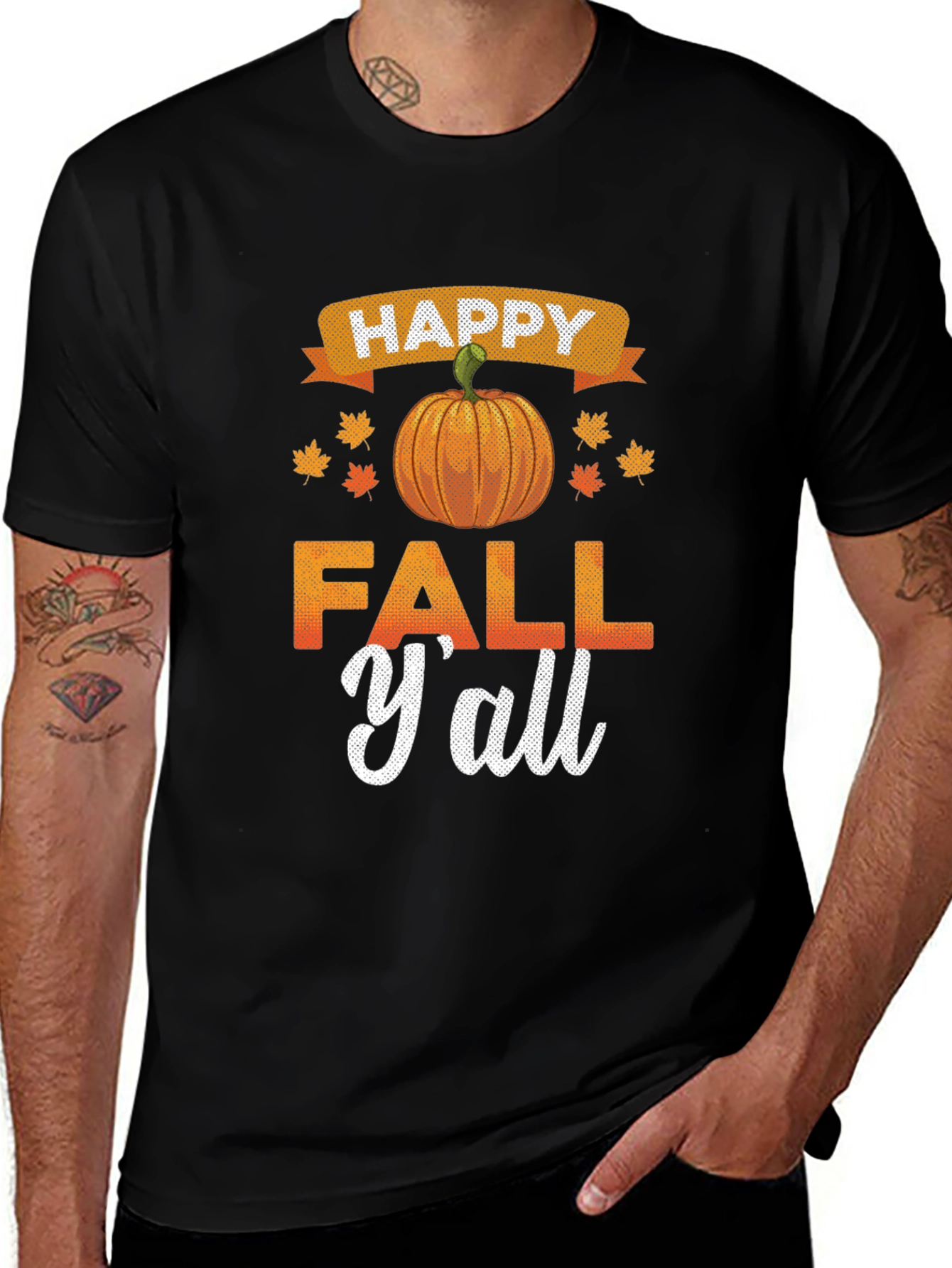 Happy Fall Yall Graphic Tee