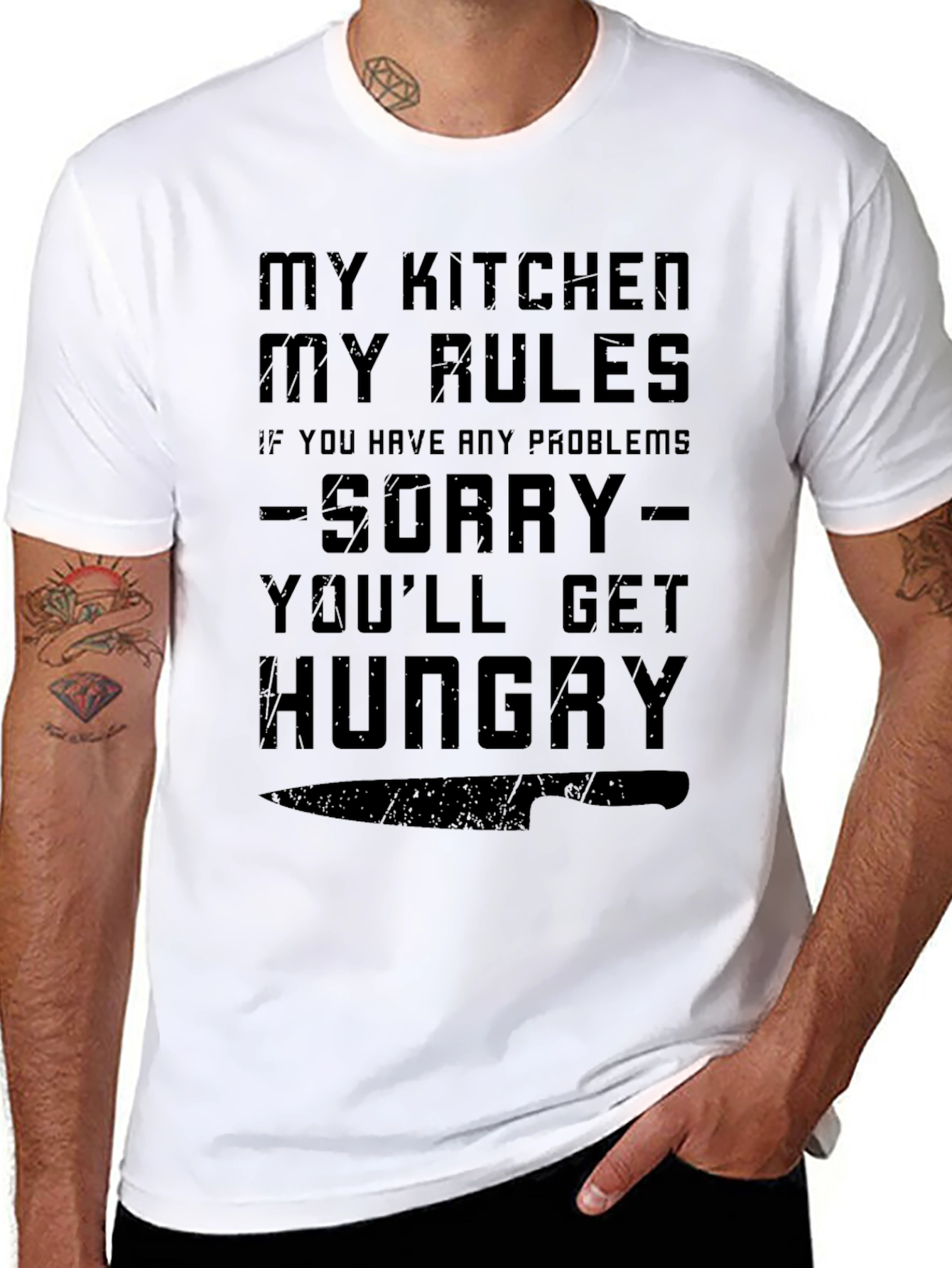 My Kitchen My Rules Graphic Tee