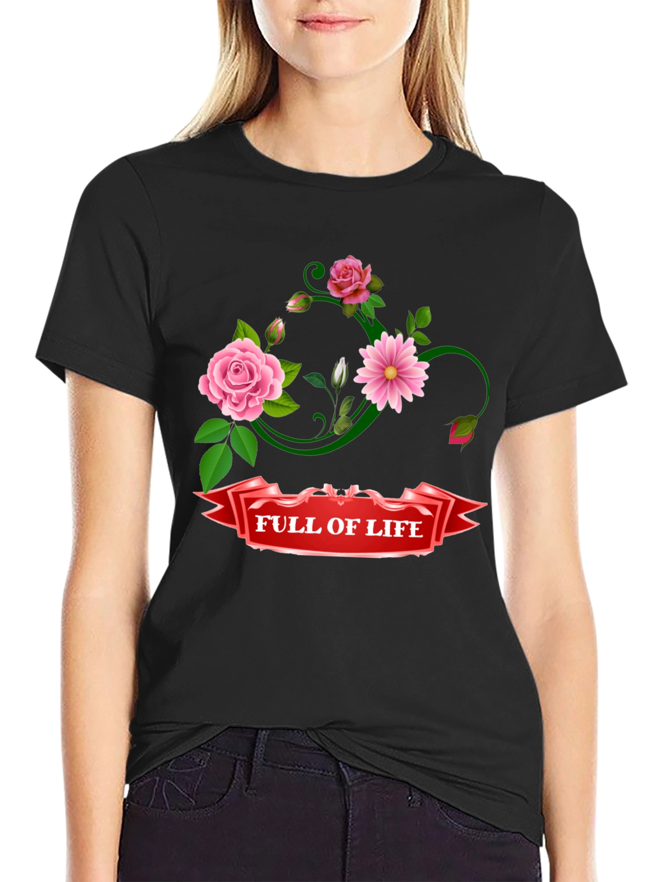 Full of Life Floral T-Shirt