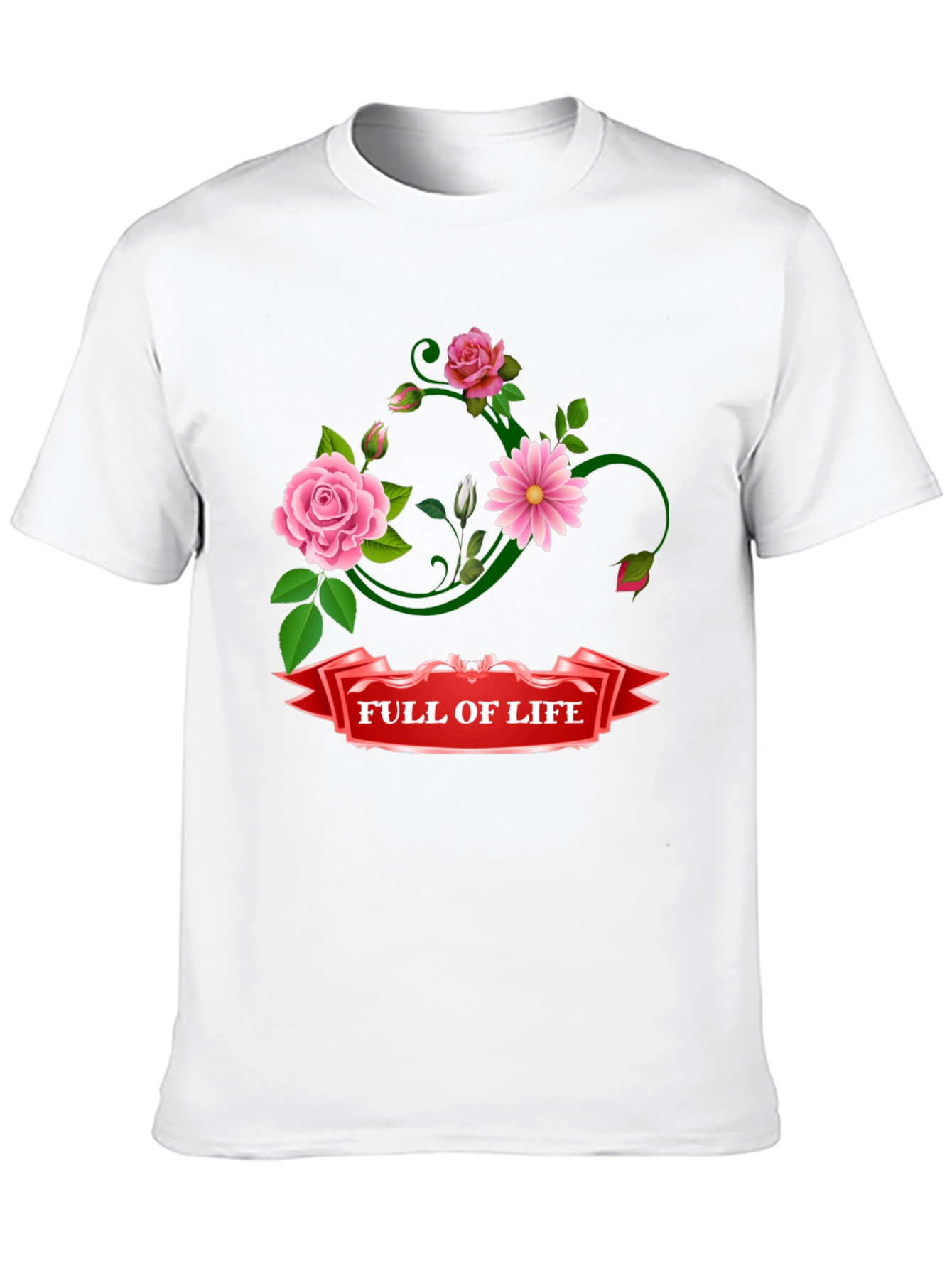 Full of Life Floral T-Shirt