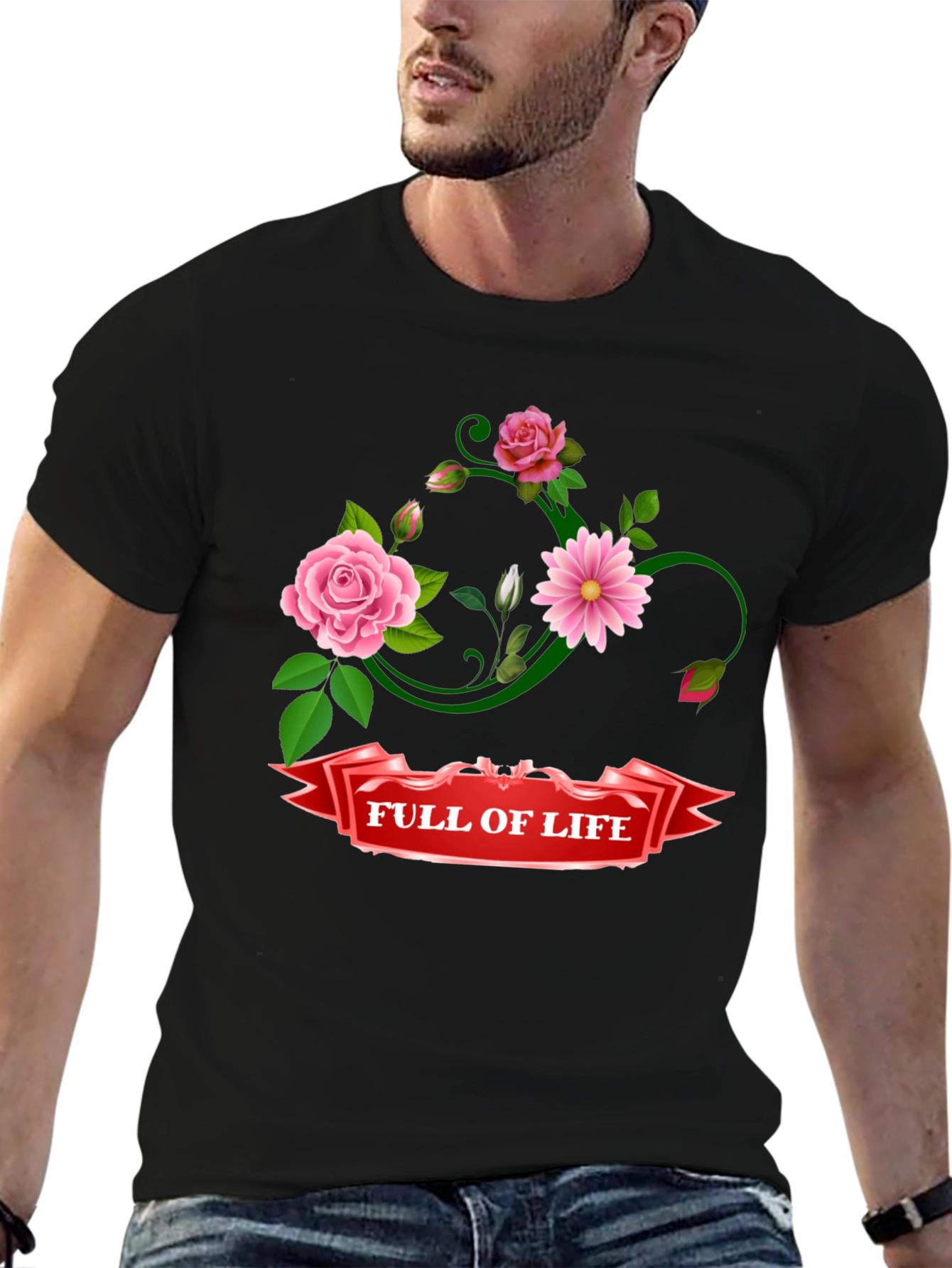Full of Life Floral T-Shirt