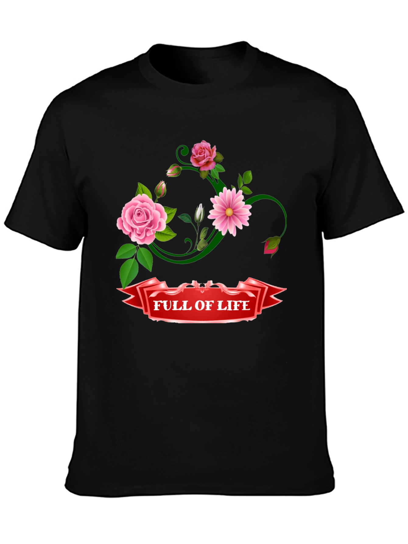Full of Life Floral T-Shirt
