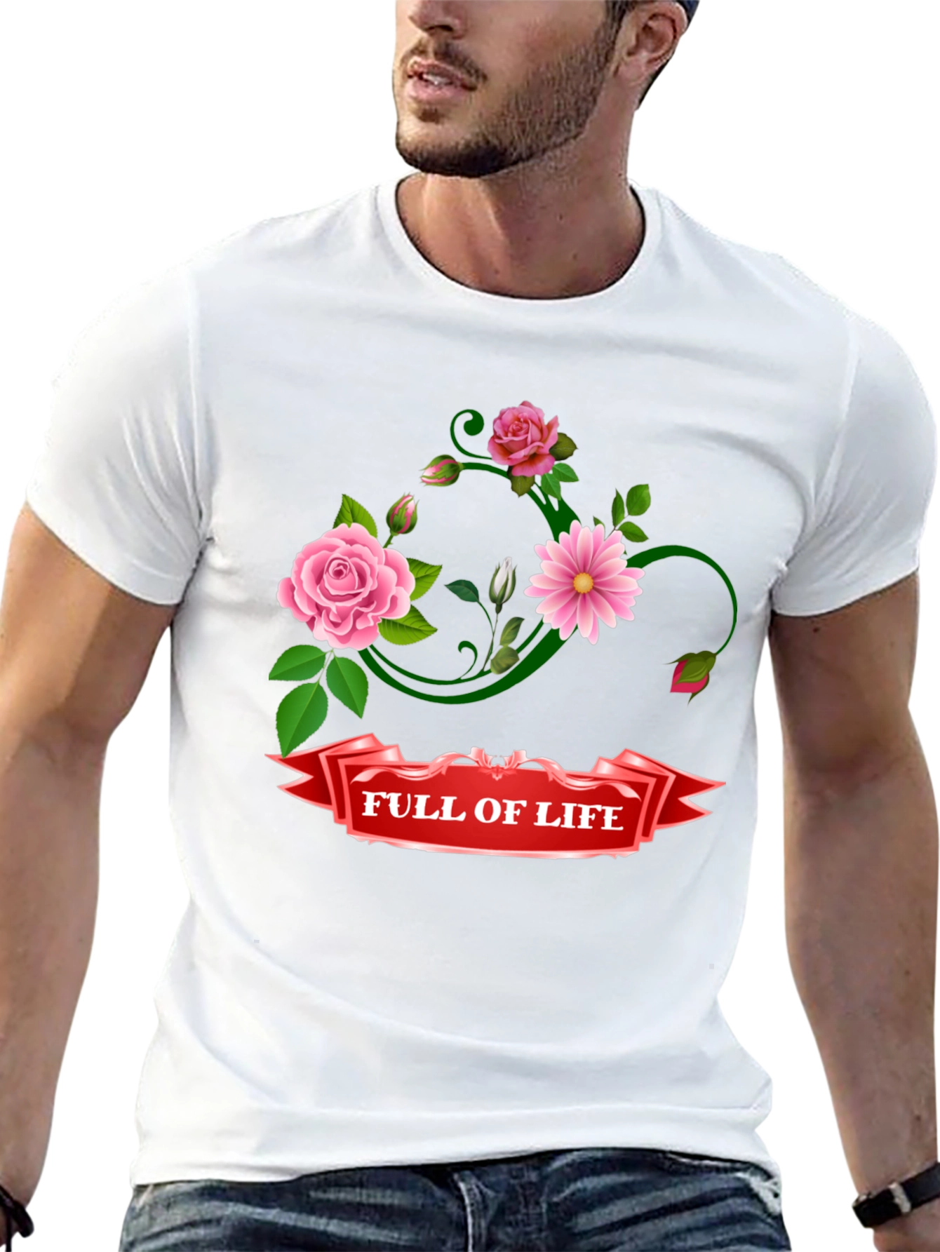 Full of Life Floral T-Shirt