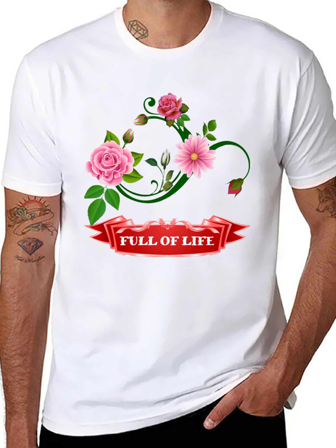 Full of Life Floral T-Shirt