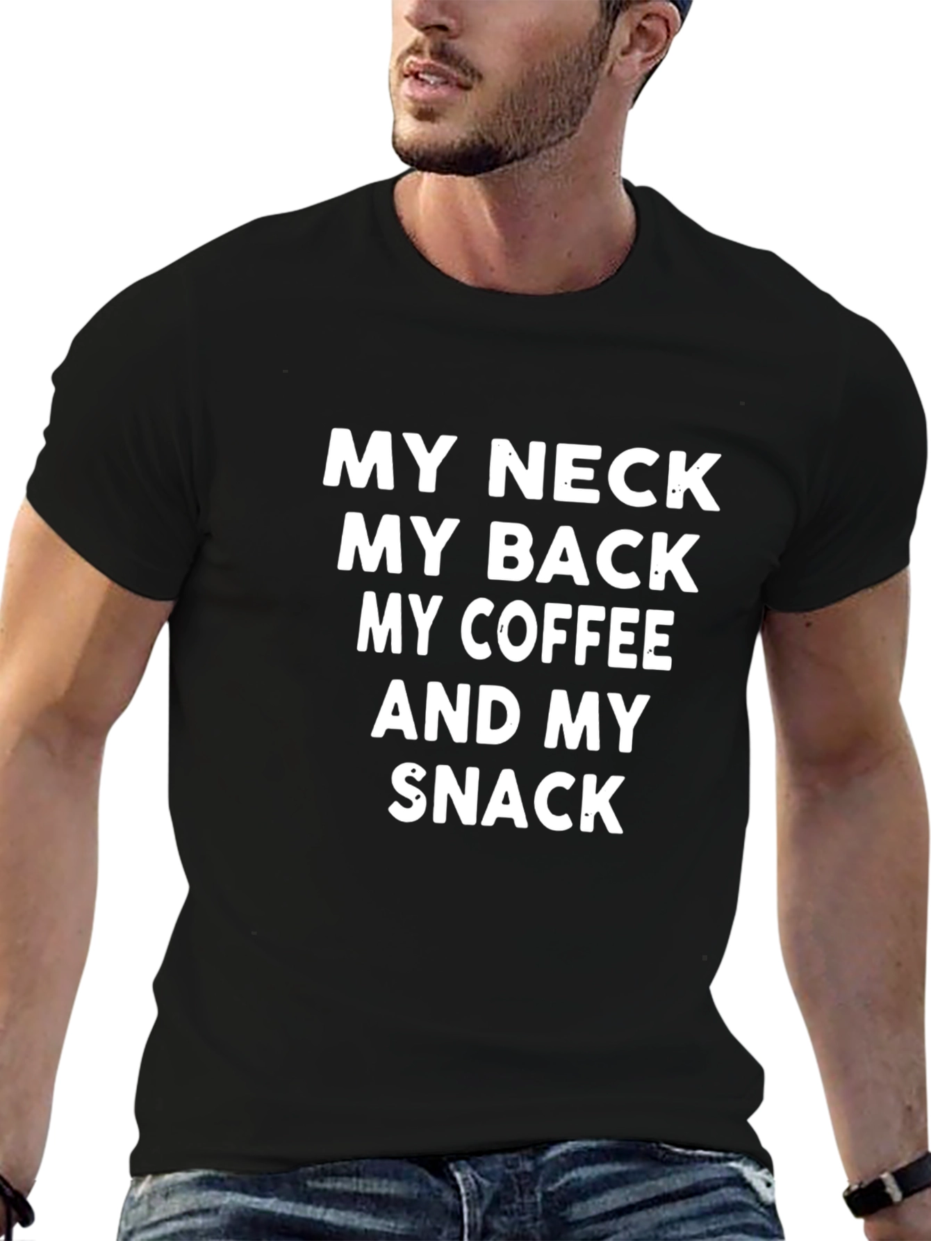 My Neck My Back Coffee Snack Funny T-Shirt