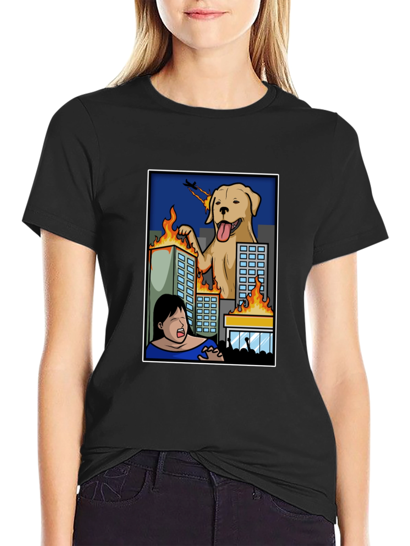 Kaiju Dog T-Shirt - City Destroyer
