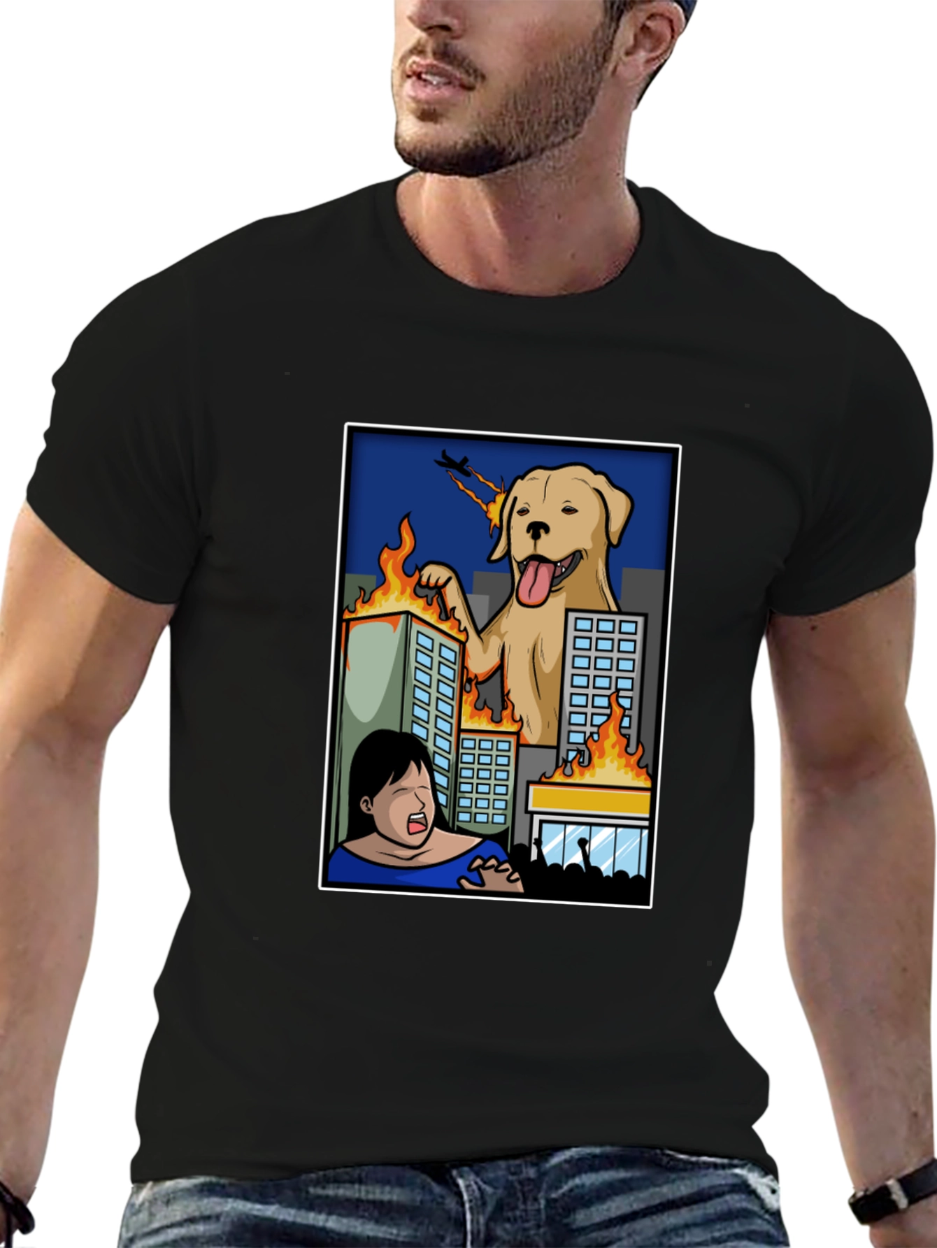 Kaiju Dog T-Shirt - City Destroyer