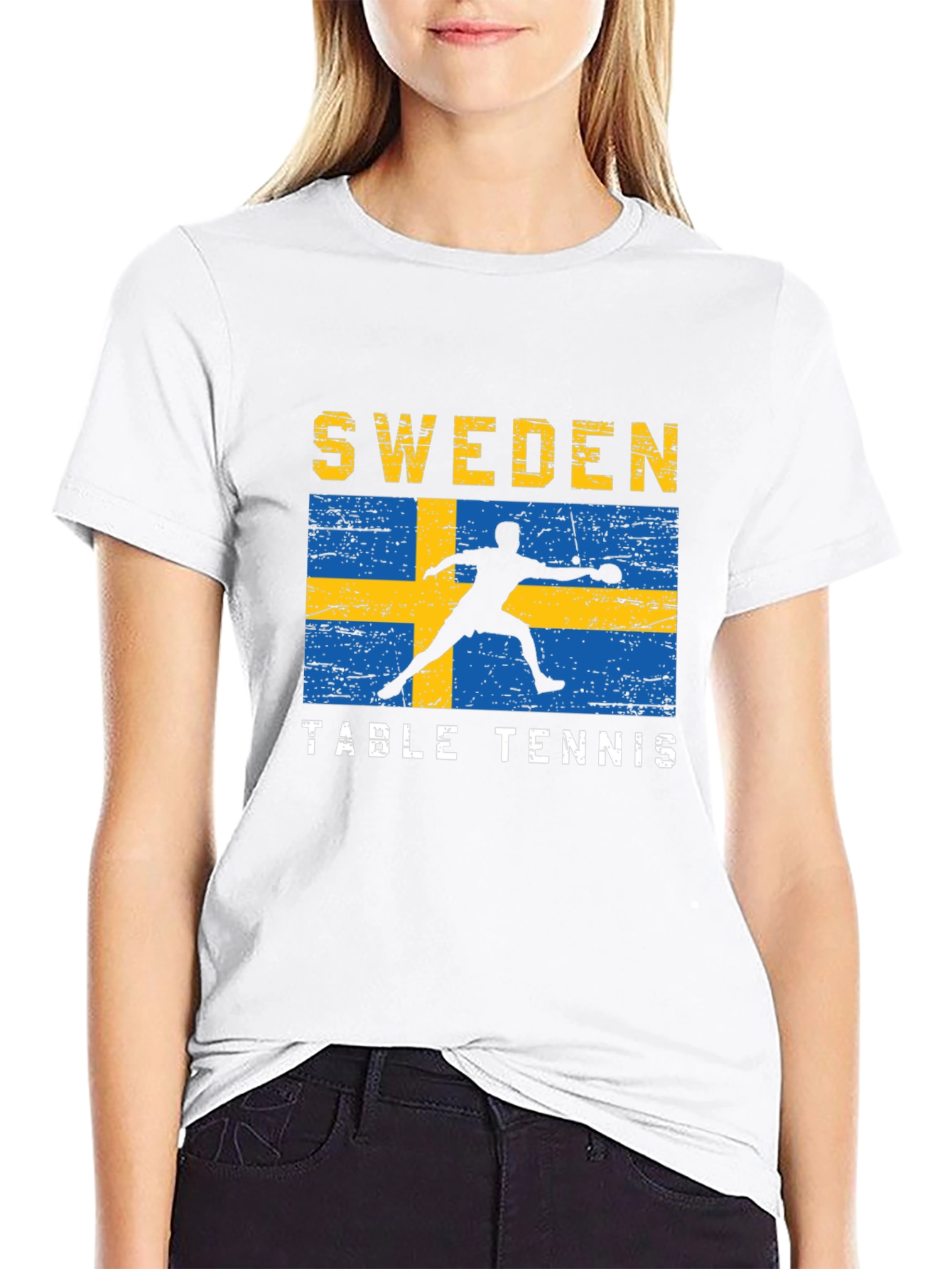 Sweden Table Tennis T-Shirt