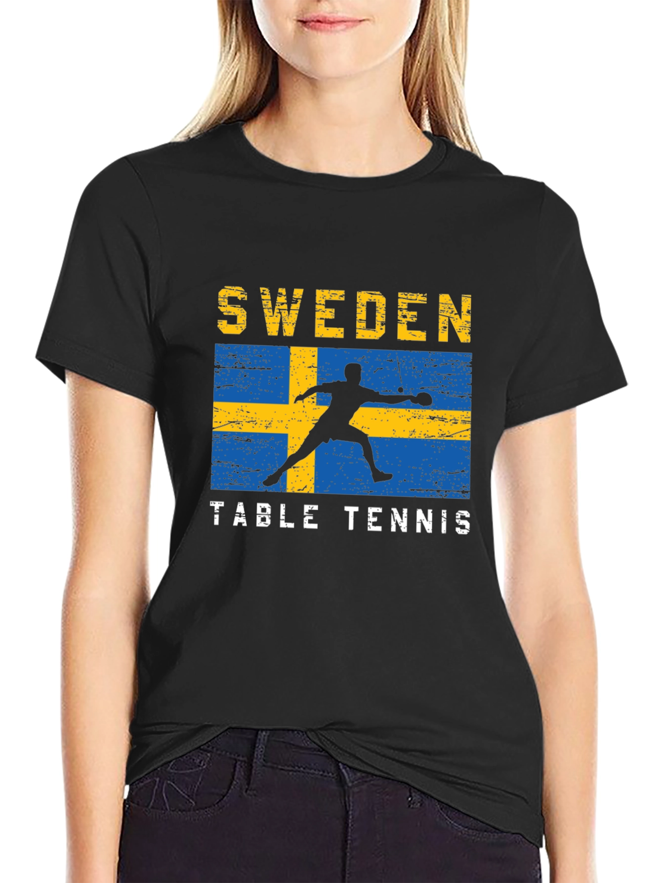 Sweden Table Tennis T-Shirt
