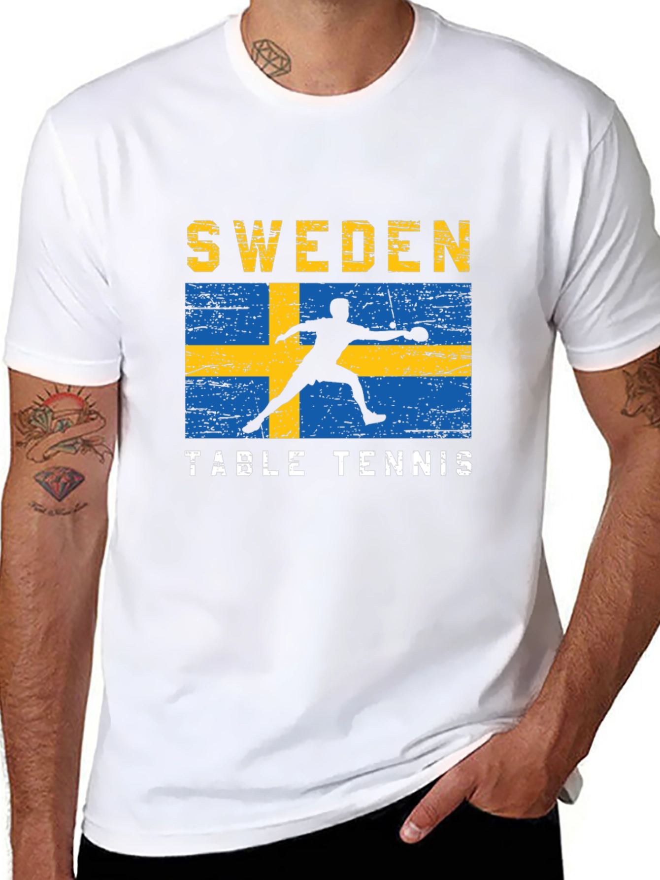 Sweden Table Tennis T-Shirt