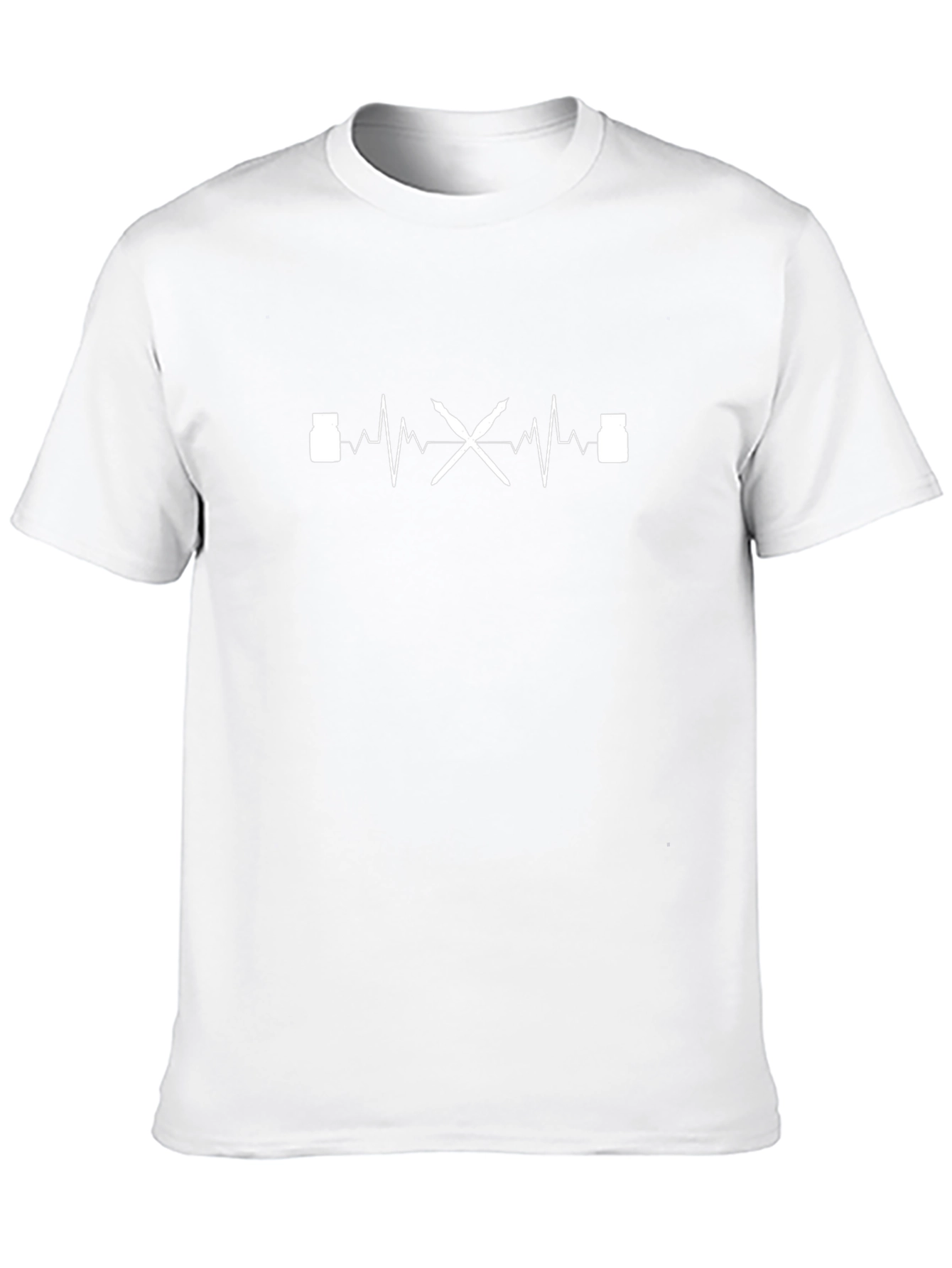 Artist Heartbeat Graphic Tee - Black