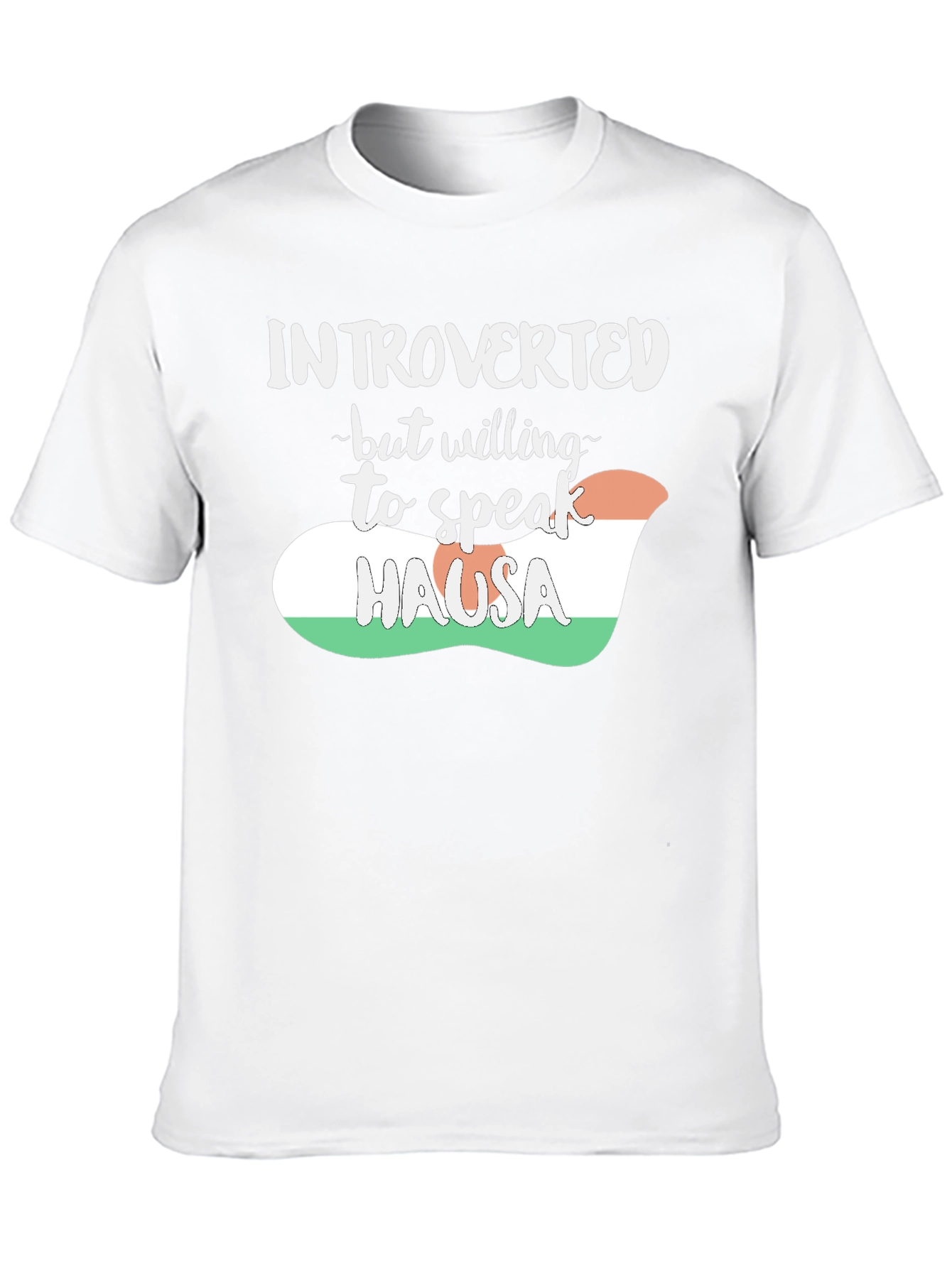 Introverted Hausa Speaker Graphic Tee