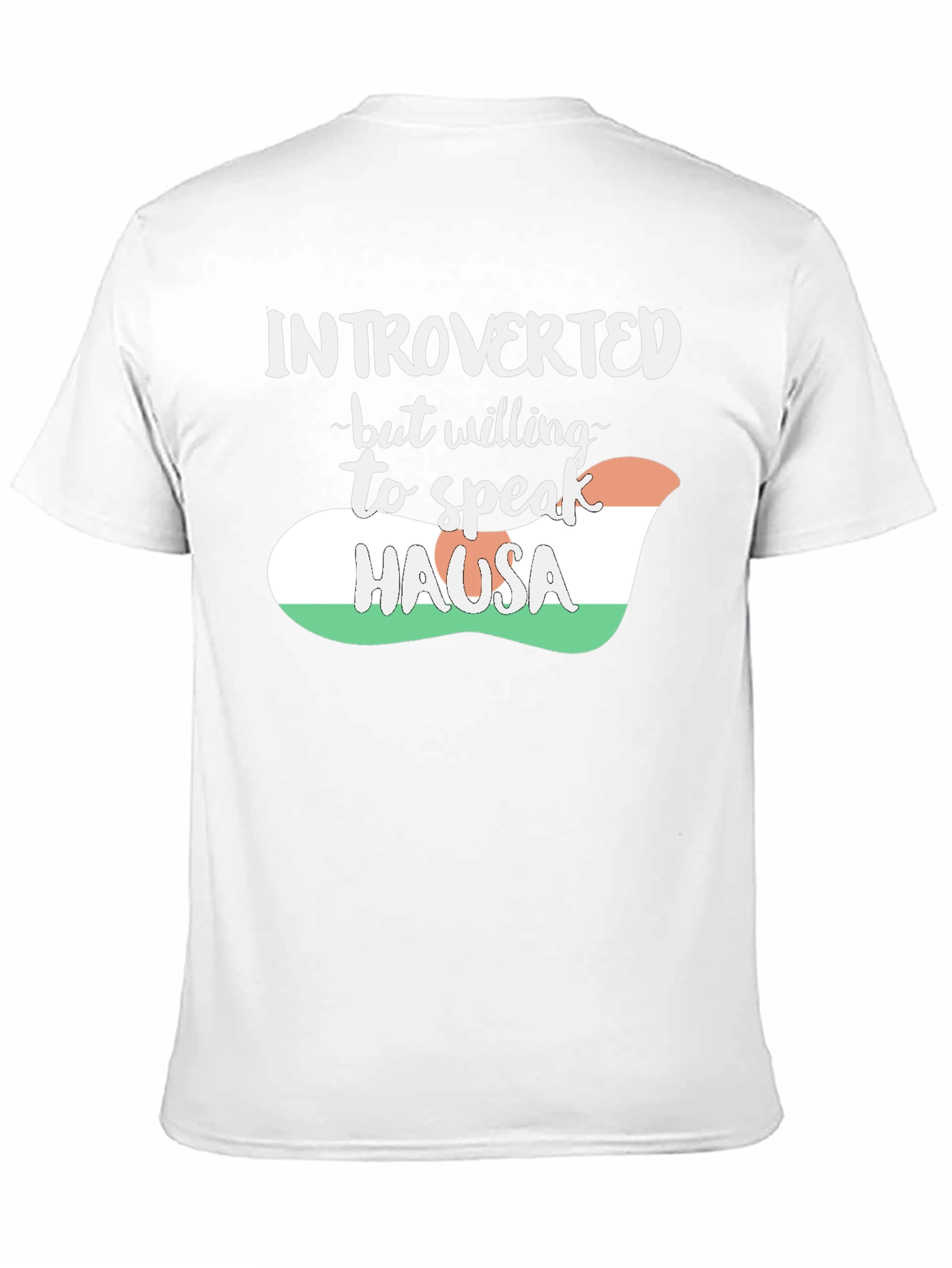 Introverted Hausa Speaker Graphic Tee