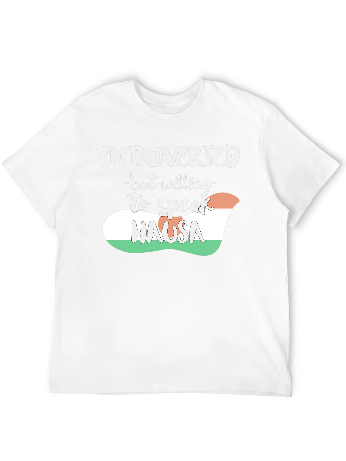 Introverted Hausa Speaker Graphic Tee