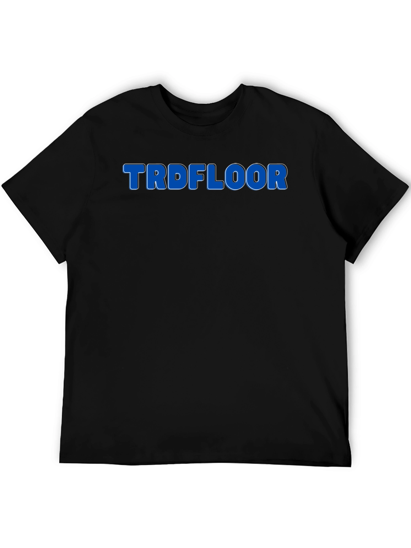 TRDFLOOR Crew Neck T-Shirt - Bold Graphic Tee