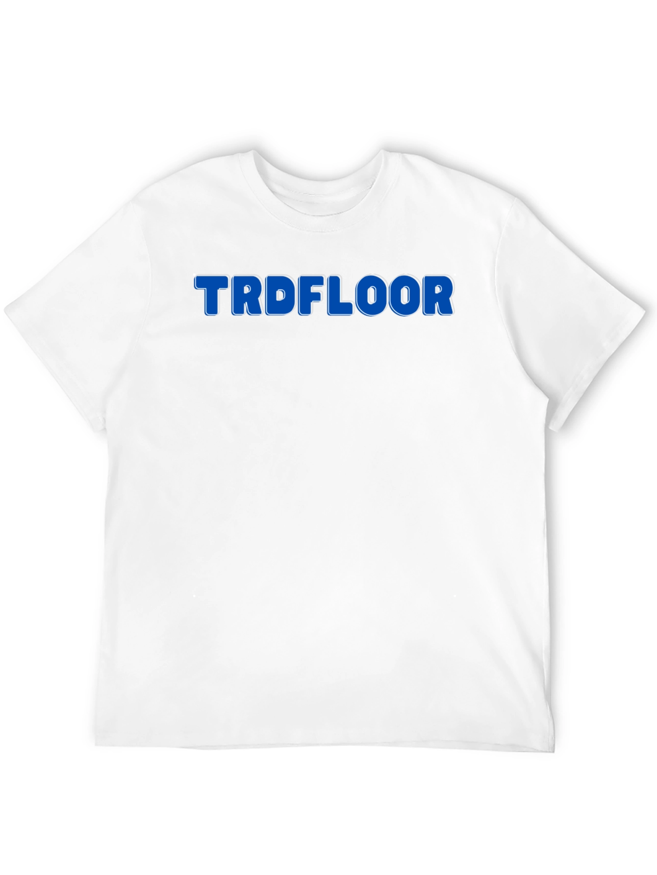 TRDFLOOR Crew Neck T-Shirt - Bold Graphic Tee