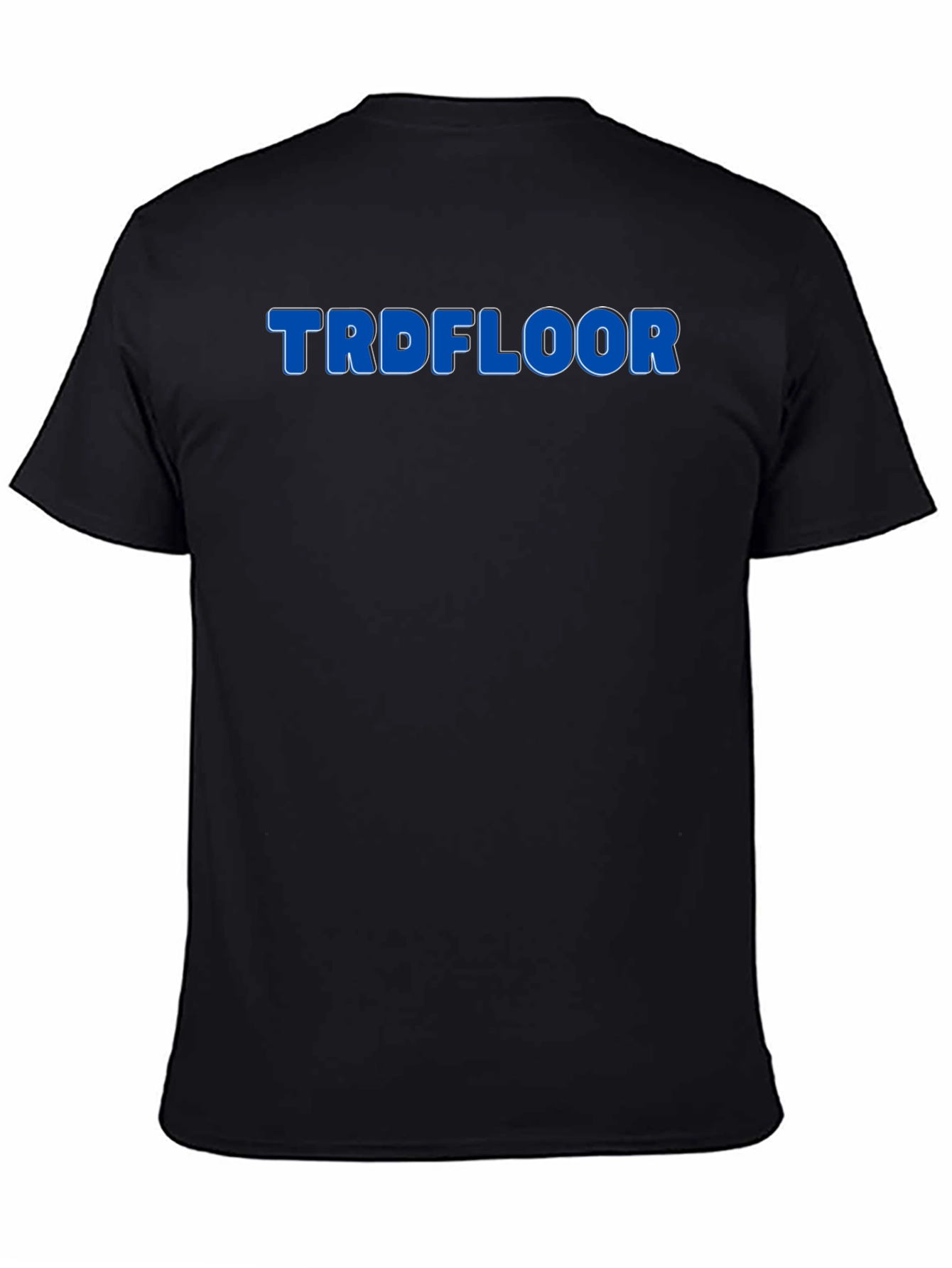 TRDFLOOR Crew Neck T-Shirt - Bold Graphic Tee