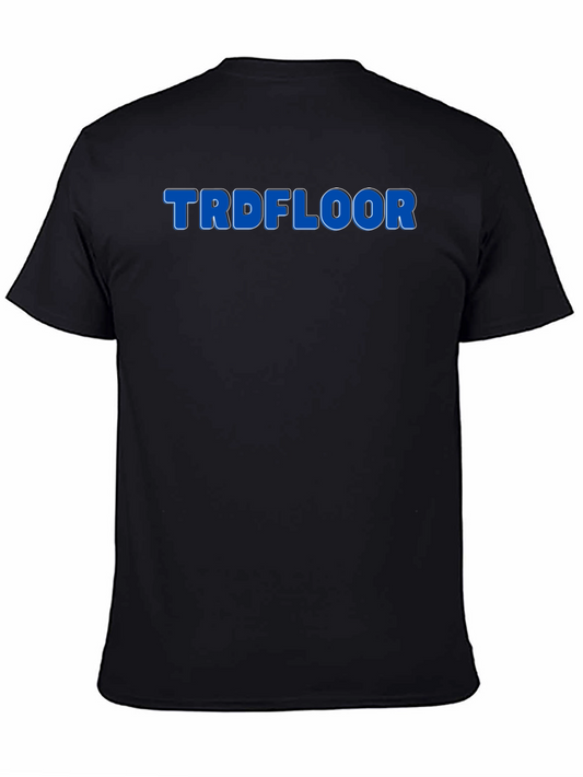 TRDFLOOR Crew Neck T-Shirt - Bold Graphic Tee