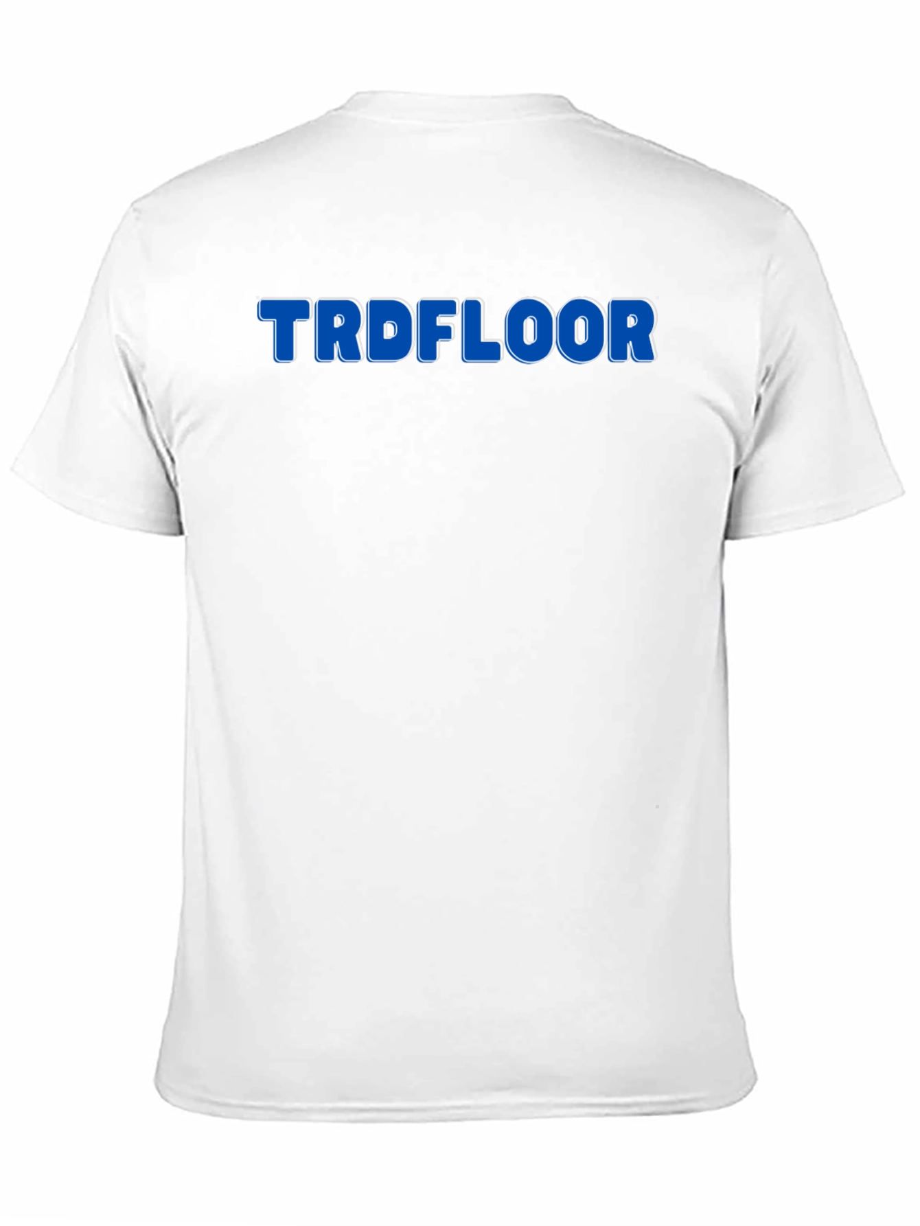 TRDFLOOR Crew Neck T-Shirt - Bold Graphic Tee