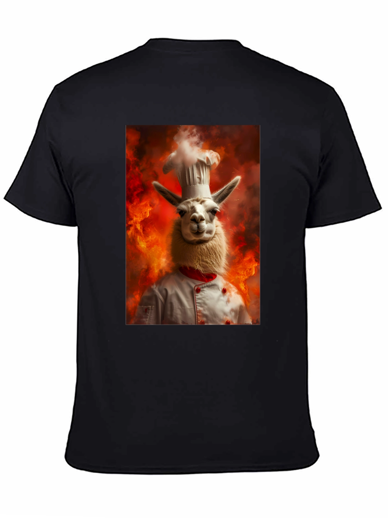 Chef Llama T-Shirt - Culinary Humor Apparel