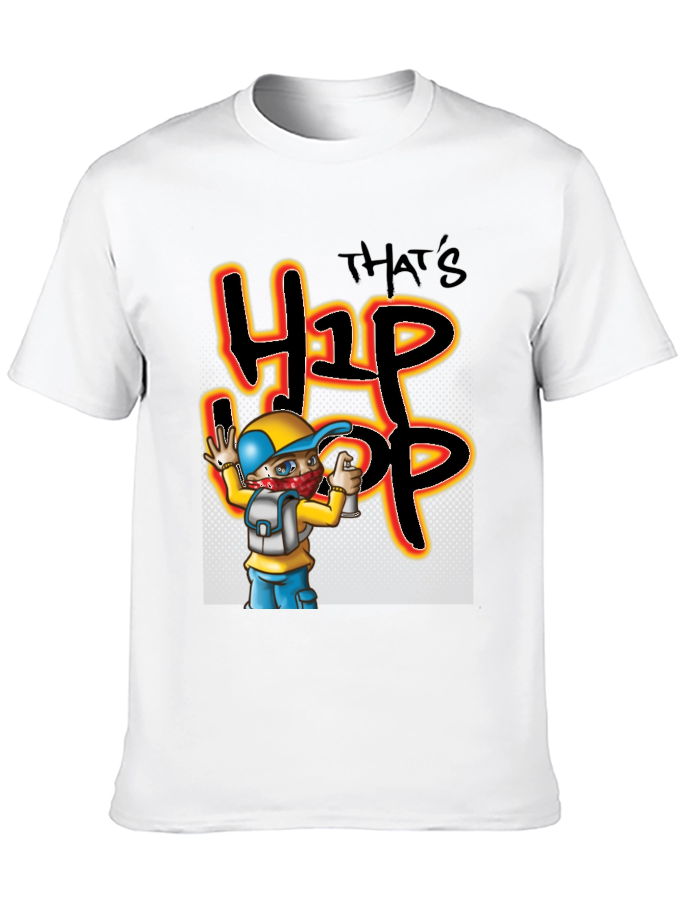 Thats Hip Hop Black Graphic Tee