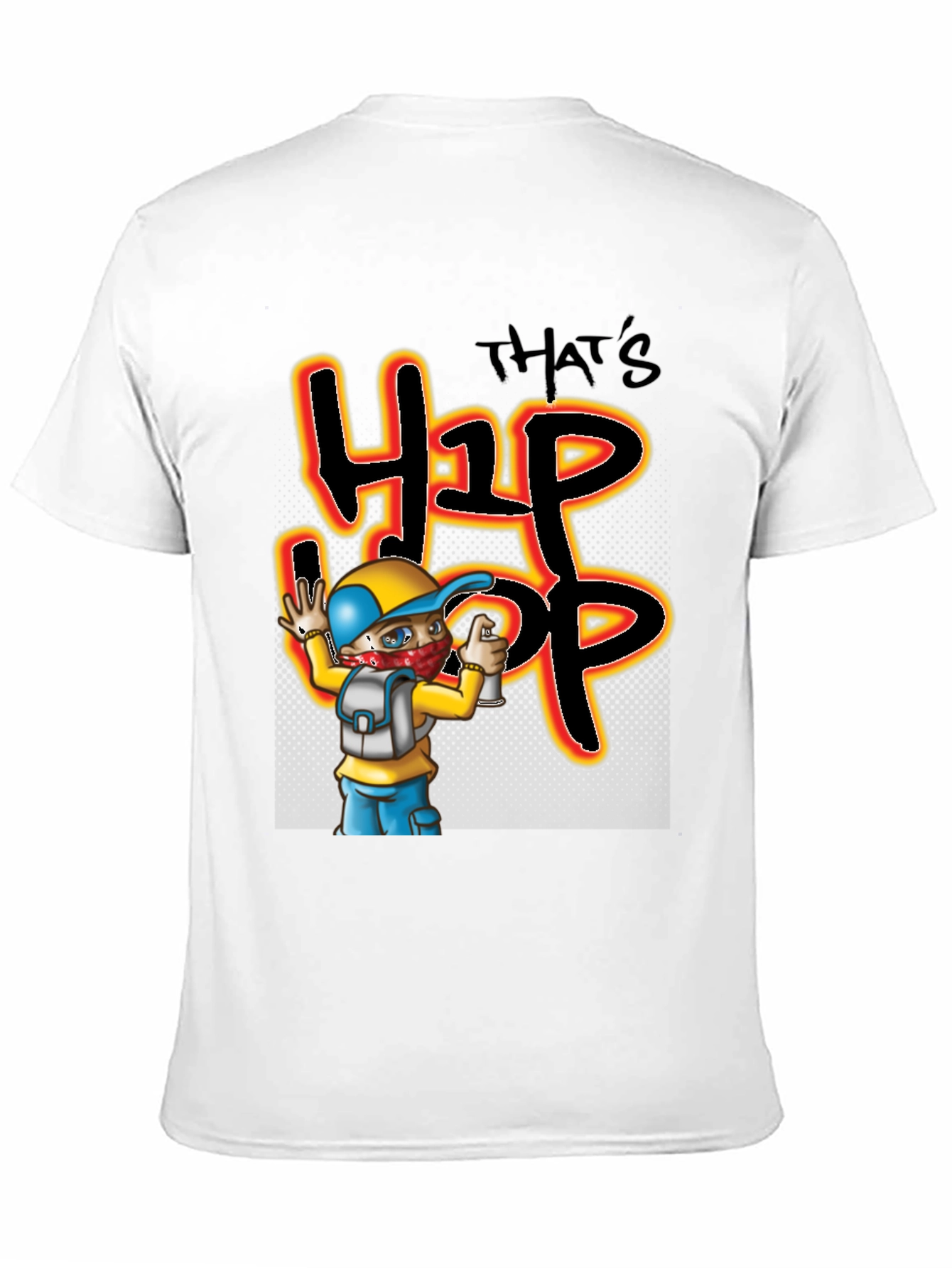 Thats Hip Hop Black Graphic Tee