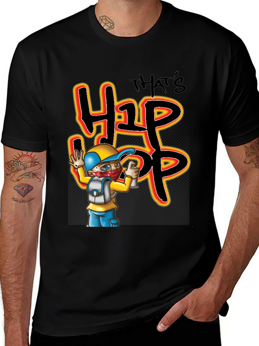 Thats Hip Hop Black Graphic Tee