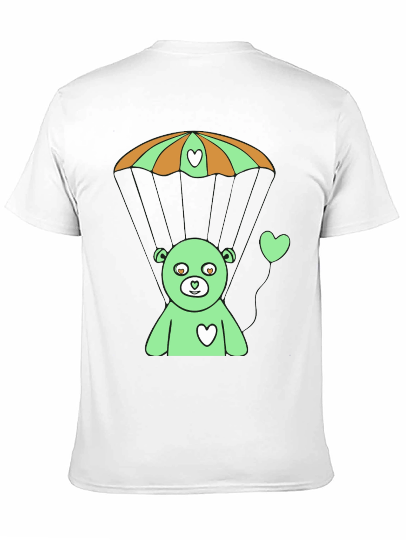 Cute Bear Parachute T-Shirt