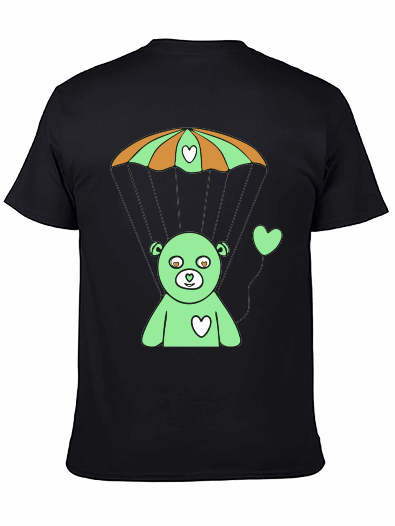 Cute Bear Parachute T-Shirt