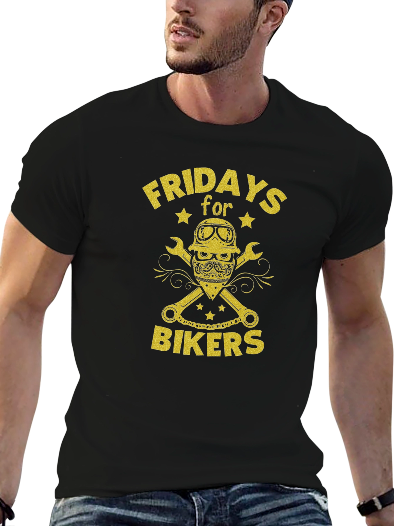 Fridays for Bikers Graphic T-Shirt