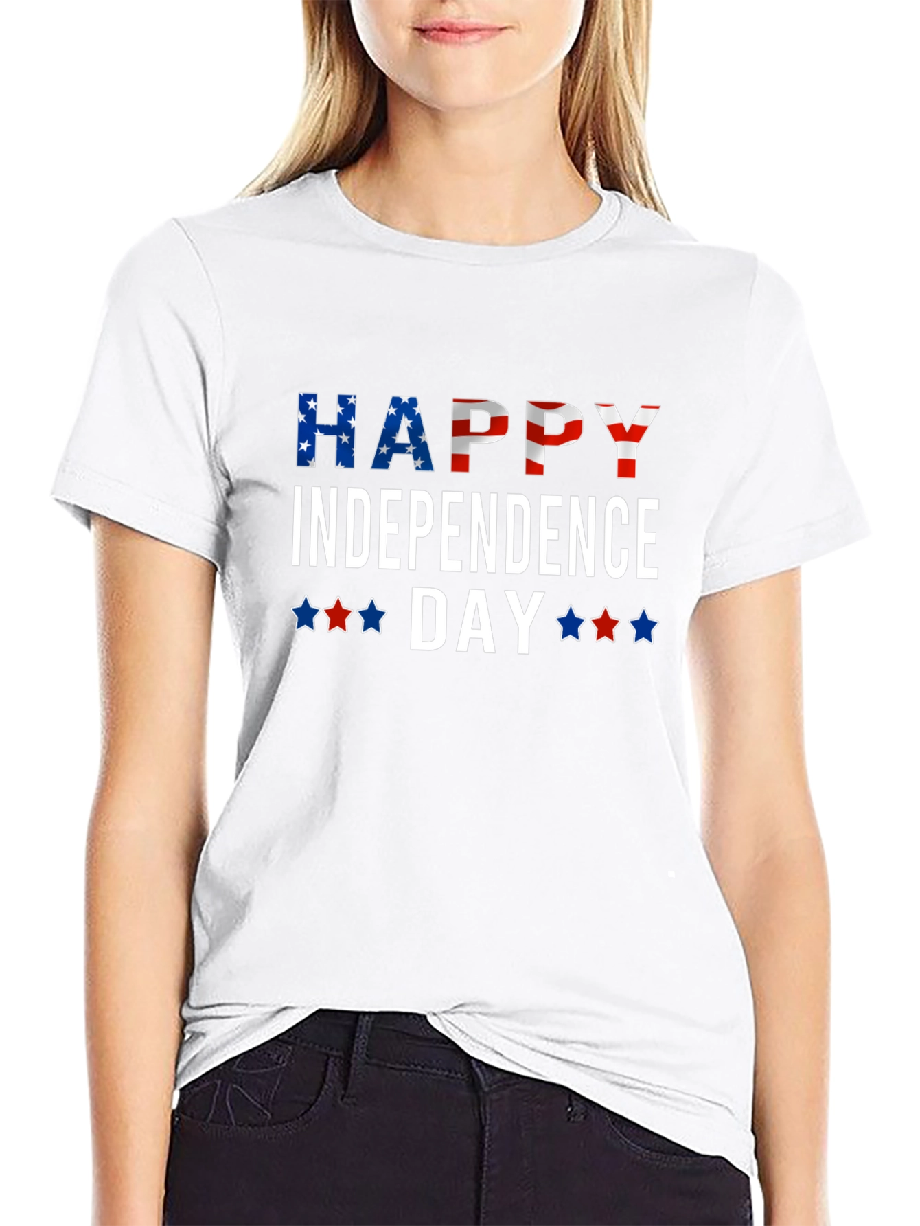 Happy Independence Day Graphic T-Shirt
