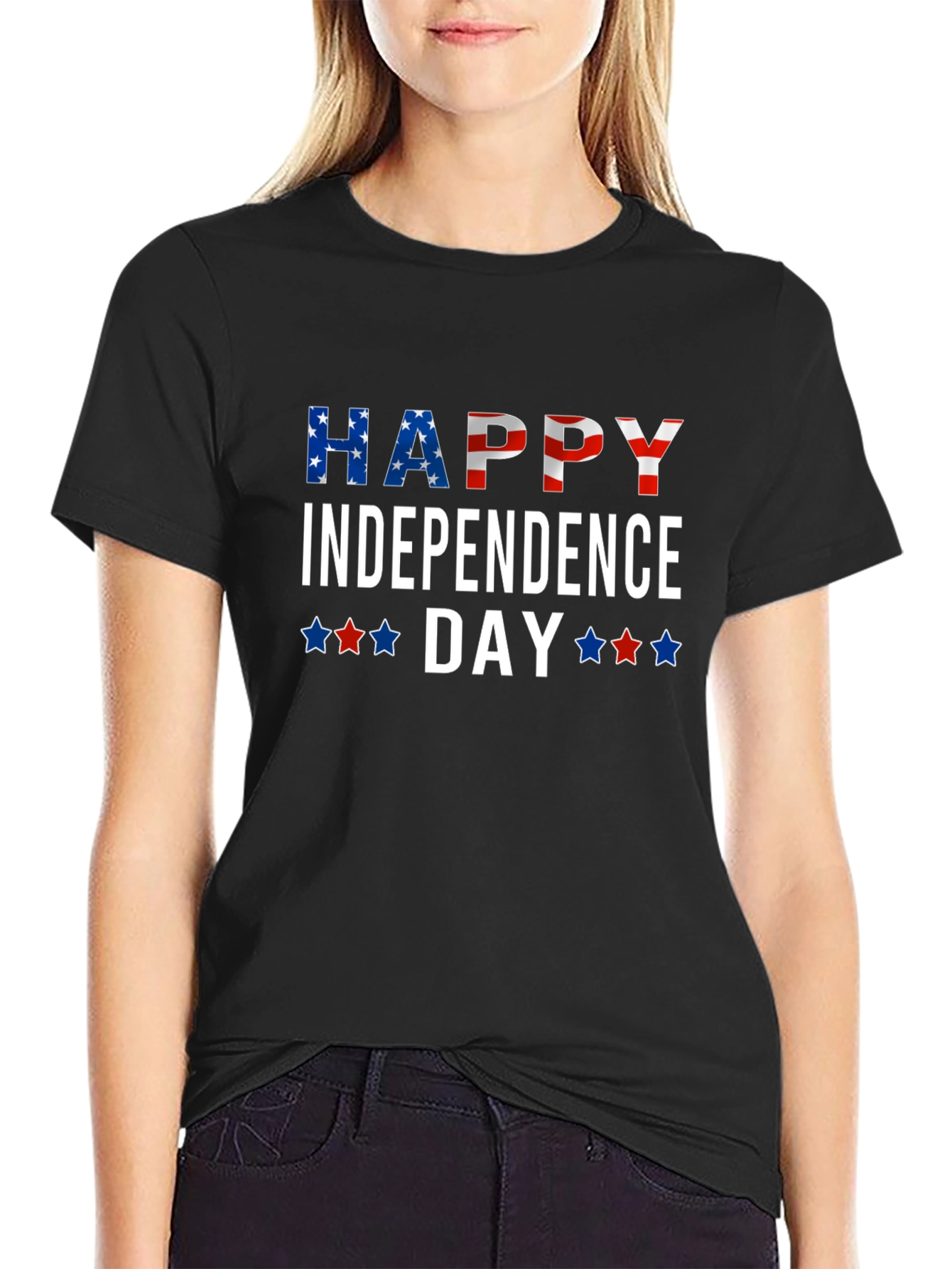 Happy Independence Day Graphic T-Shirt
