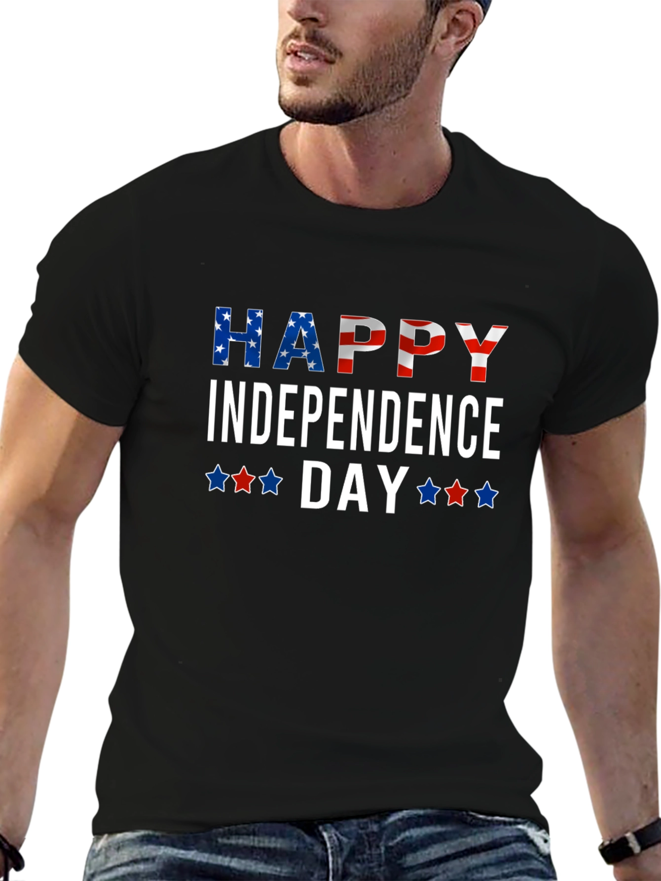 Happy Independence Day Graphic T-Shirt