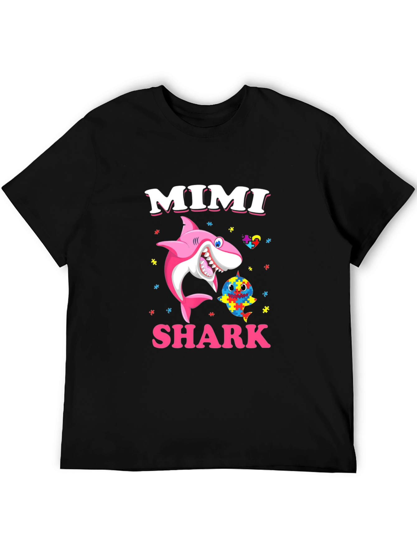Mimi Shark Autism Awareness T-Shirt
