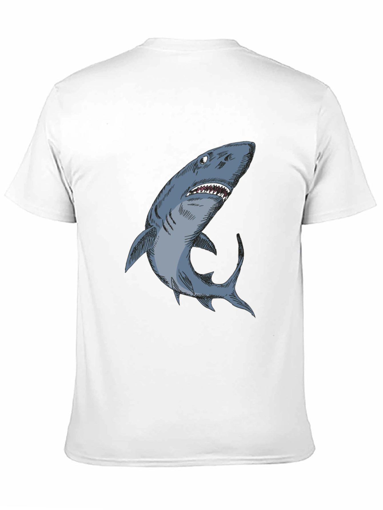 Shark Graphic Black T-Shirt - Unique Design