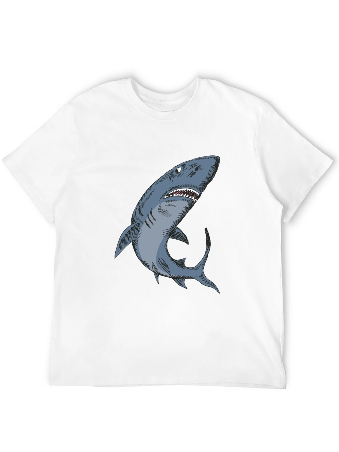 Shark Graphic Black T-Shirt - Unique Design