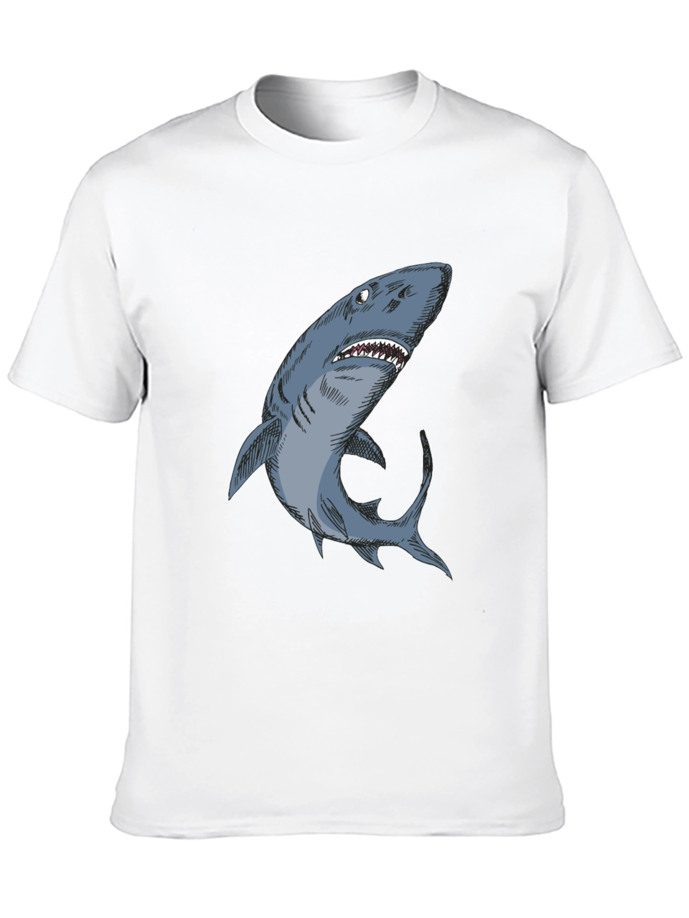 Shark Graphic Black T-Shirt - Unique Design