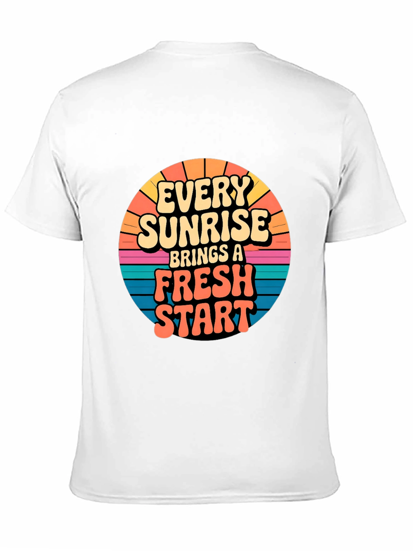 Sunrise Fresh Start Graphic Tee - Black