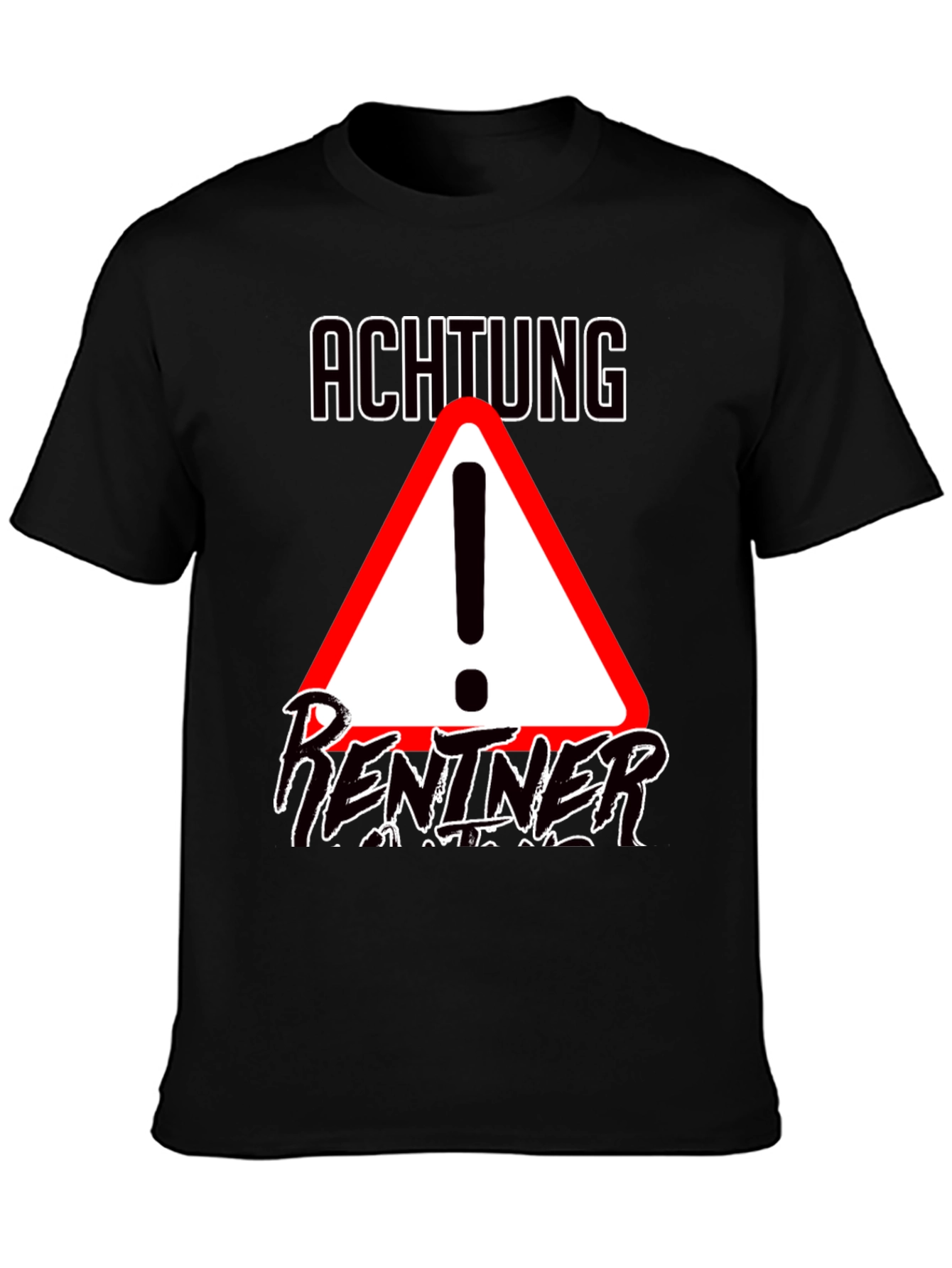 Achtung Rentner T-Shirt - Funny Retirement Gift Idea