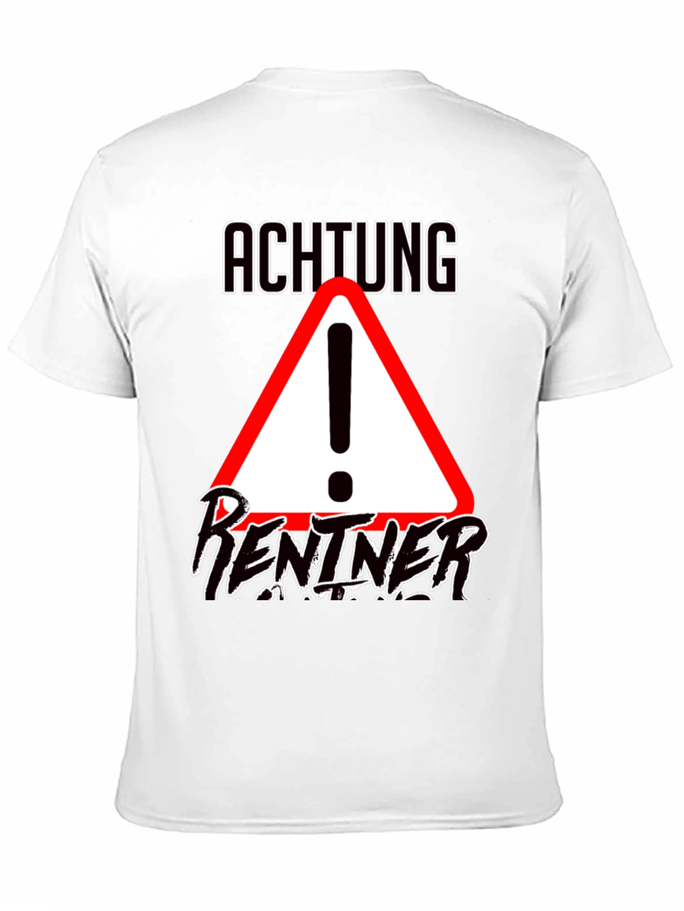 Achtung Rentner T-Shirt - Funny Retirement Gift Idea