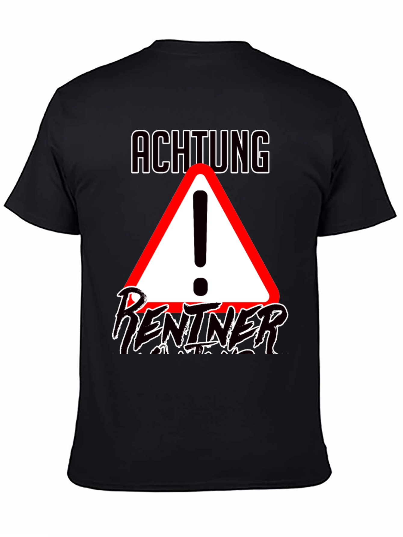 Achtung Rentner T-Shirt - Funny Retirement Gift Idea
