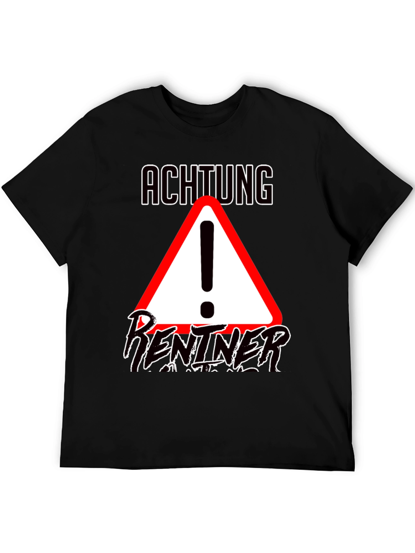 Achtung Rentner T-Shirt - Funny Retirement Gift Idea