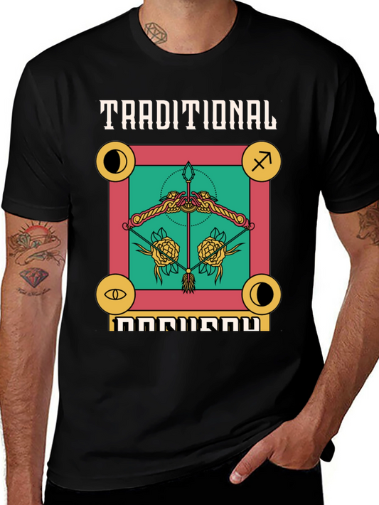 Traditional Sagittarius Graphic Tee