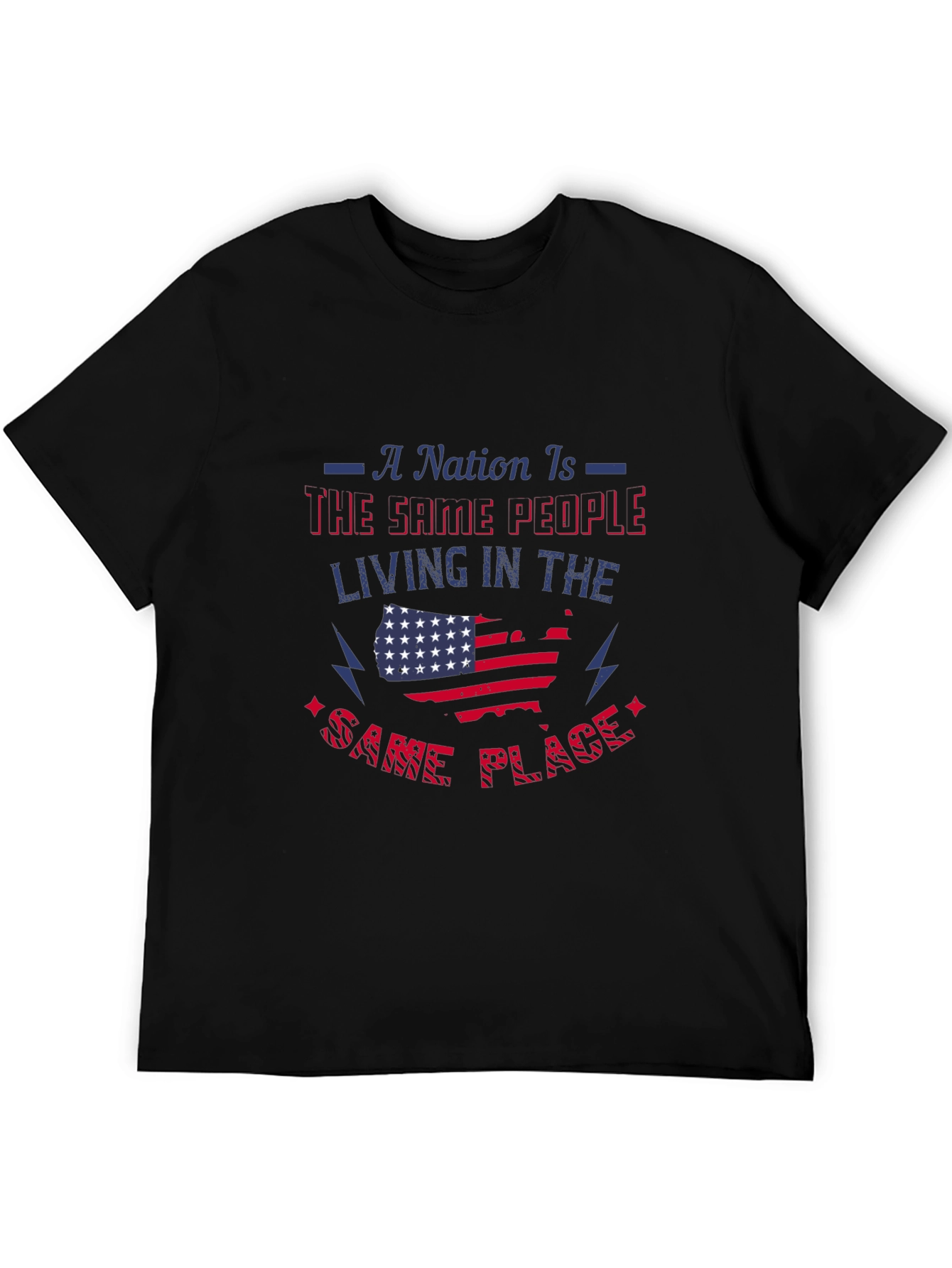 Patriotic Same People Graphic Tee