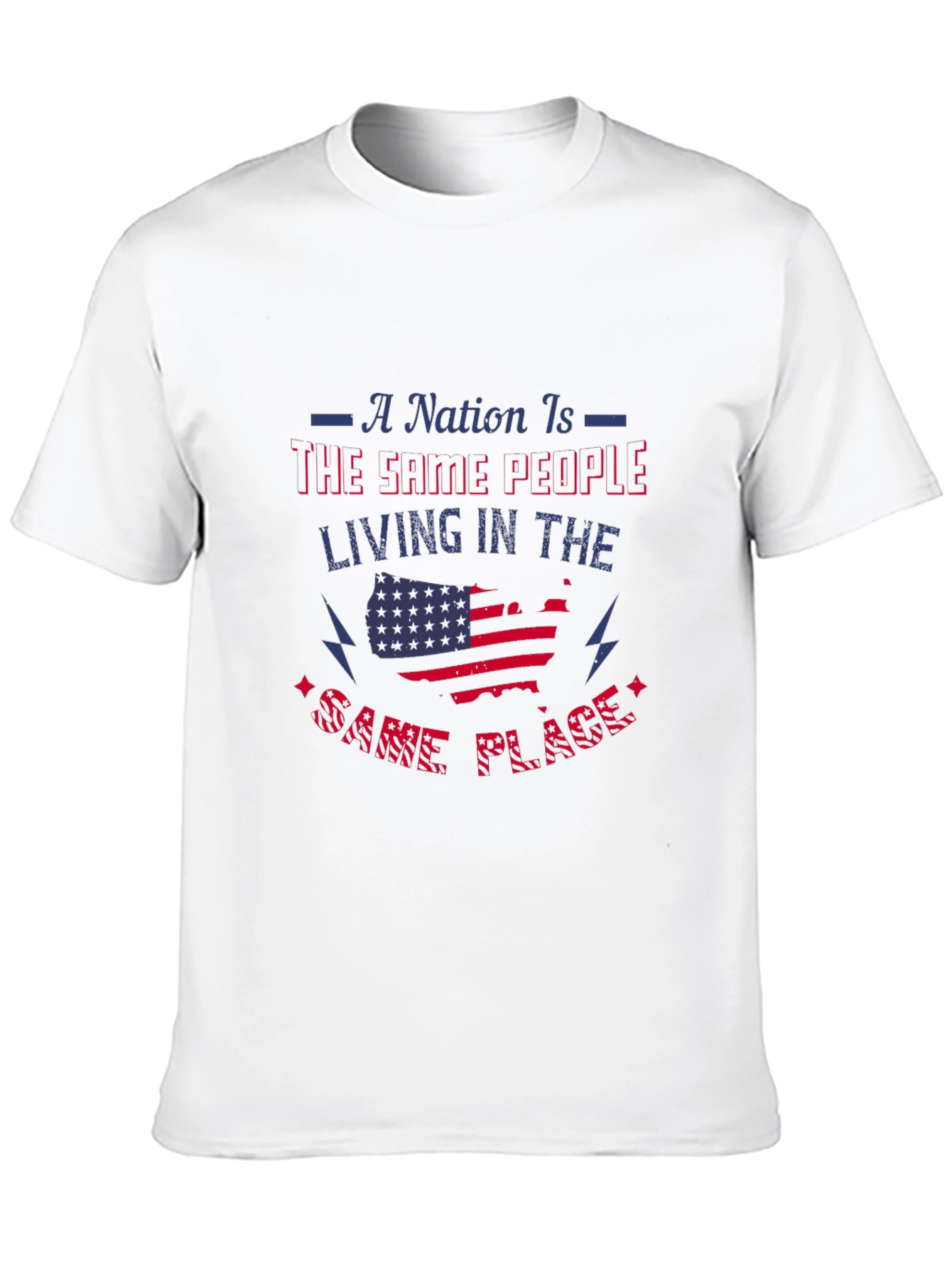 Patriotic Same People Graphic Tee