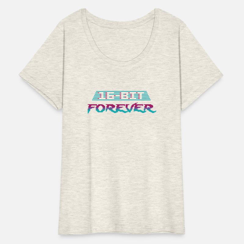 16-Bit Forever Teal and Magenta