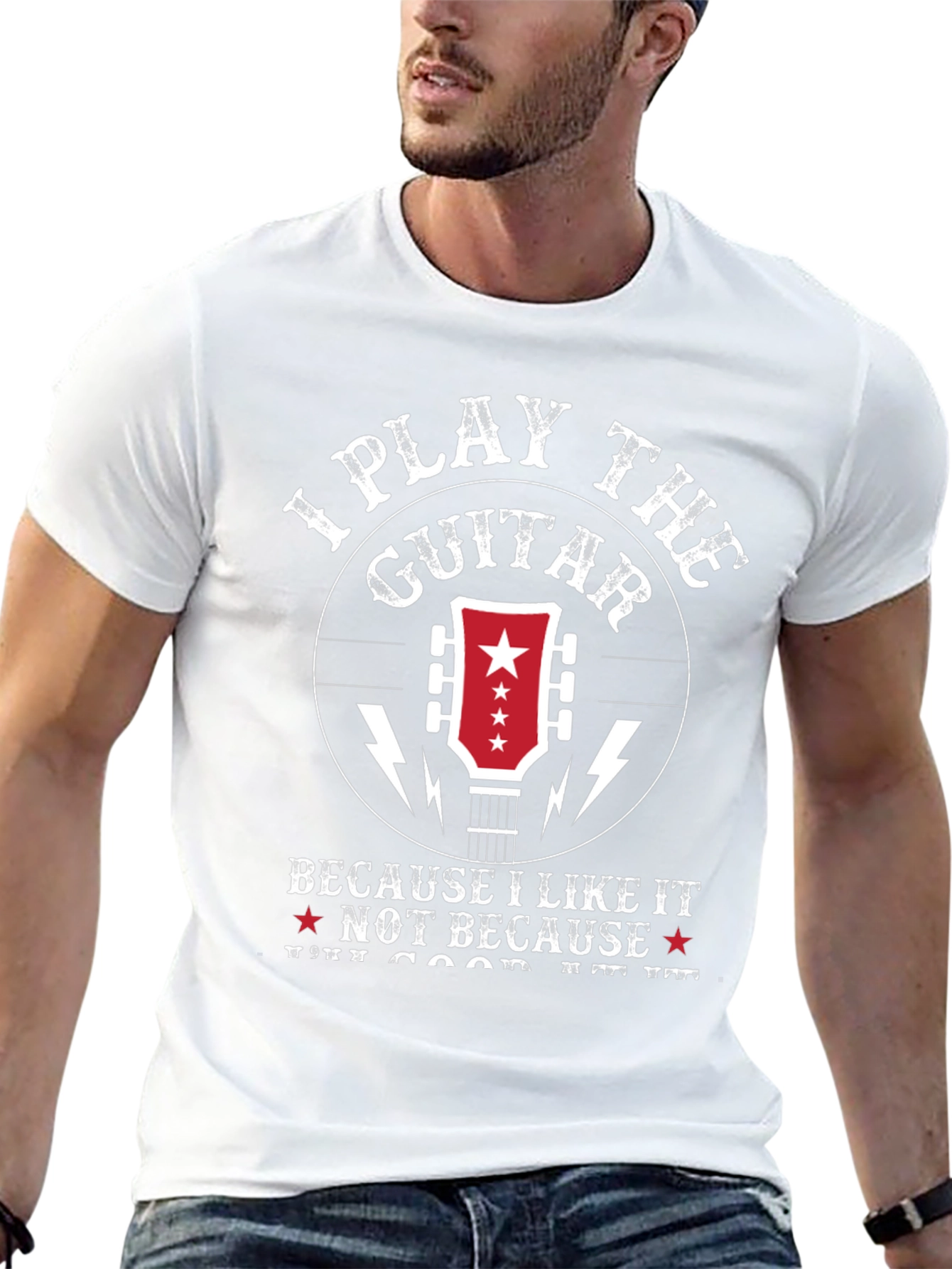 I Play The Guitar T-Shirt - Musician Apparel