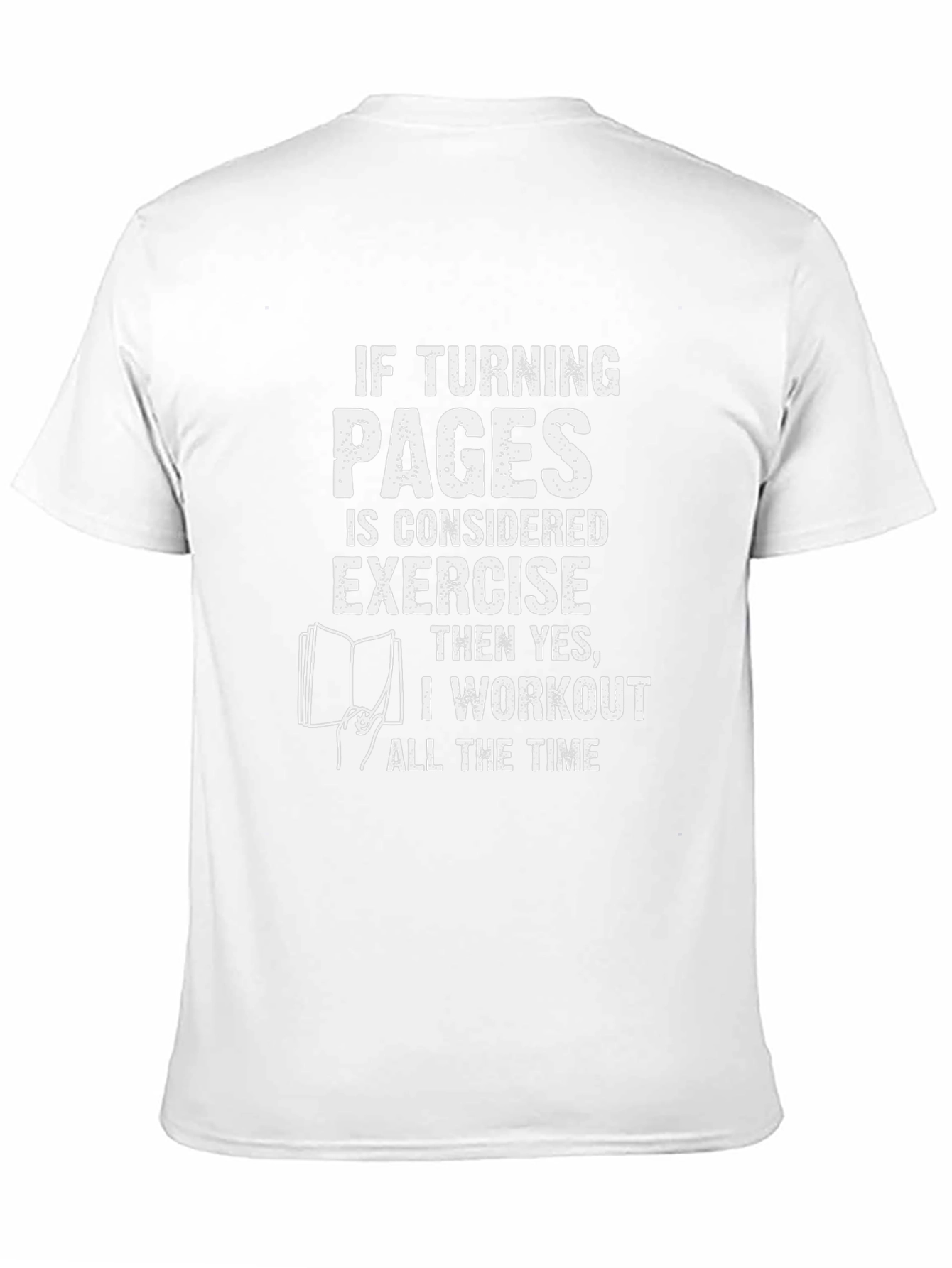 Funny Book Lover Workout T-Shirt