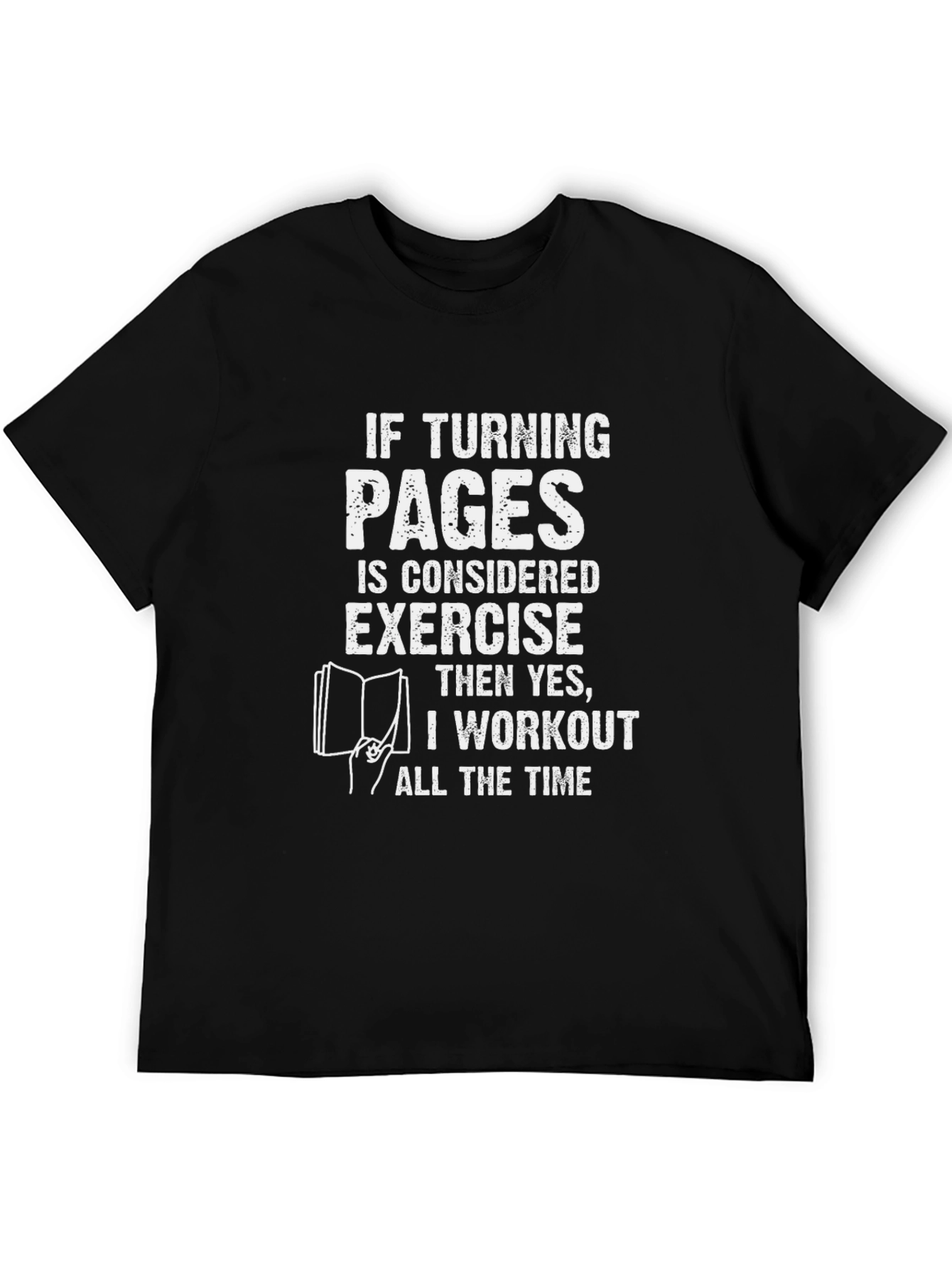 Funny Book Lover Workout T-Shirt