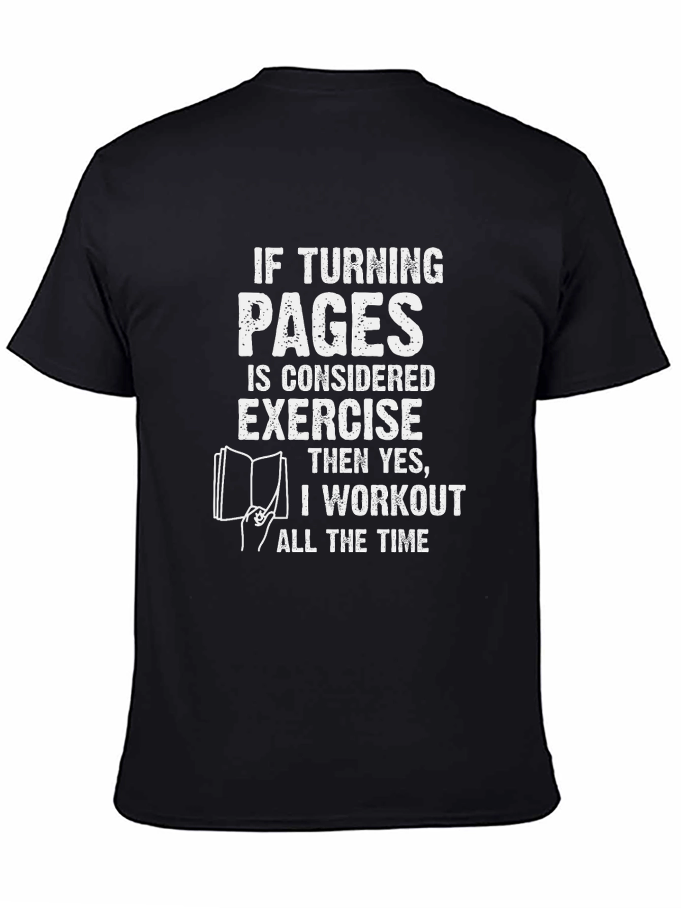 Funny Book Lover Workout T-Shirt